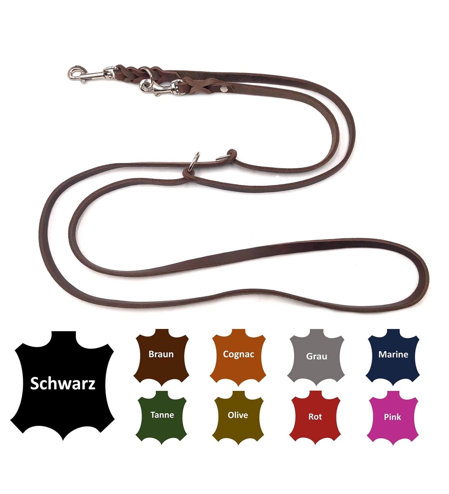 Buy Adjustable Dog Liner for Small & Large Dogs - 2.80m x 8mm Dark Brown | International Shipping - Buy Online on GoSupps.com