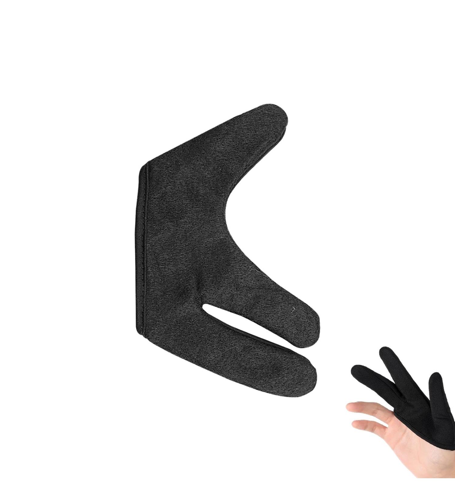 SUYARE 3 Finger Heat Resistant Gloves - Hair Dye & Barber Gloves Hair Dye Curling Wand Gloves | Elastic Professional Reusable Barber Heat Gloves for Curling Irons Hair Dryers right hand - Buy Online on GoSupps.com