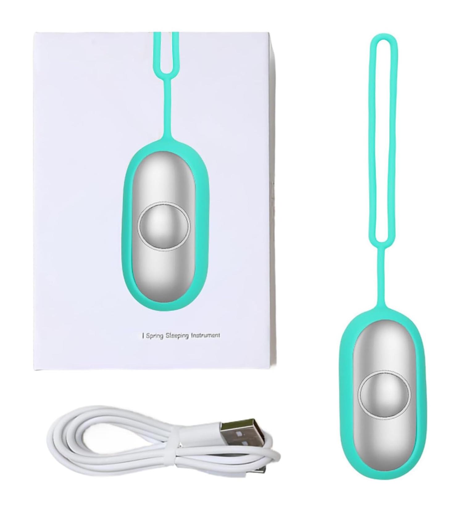 Hand Held Sleep Aid Device | Portable Neuro Controller for Anxiety Relief | Compact & Easy to Carry - Green - Buy Online on GoSupps.com