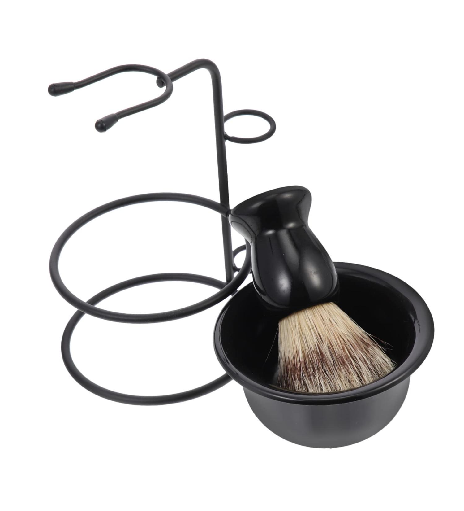 Beavorty Beard Shaving Set - Razi Brick Razor Soap Brush & Holder for Men | Premium Shaving Accessories - Buy Online on GoSupps.com