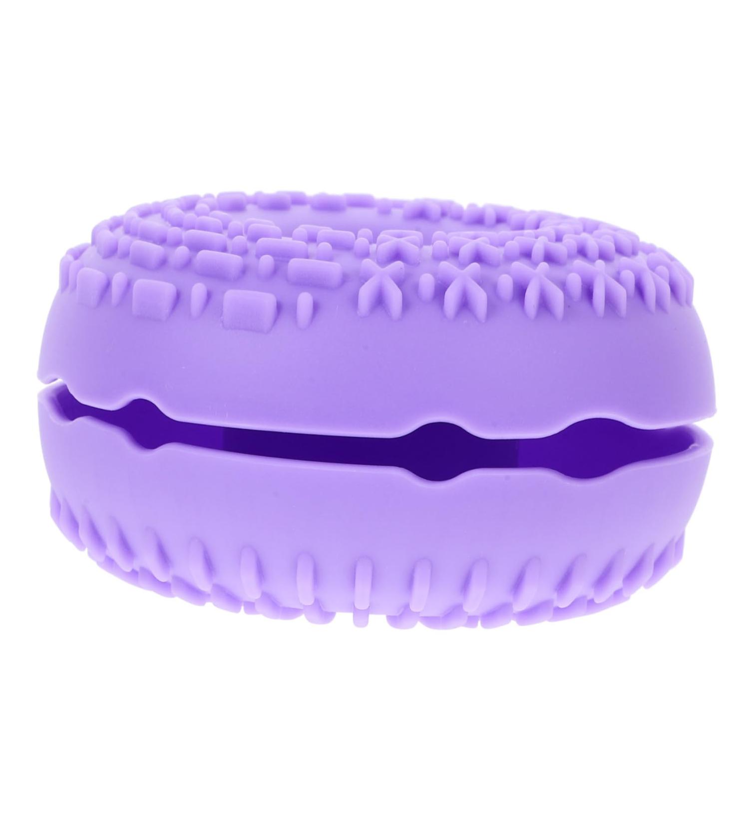 Healeved Makeup Brush Cleaner Pad Makeup Sponge Cleaners Make up Cleaner Make up Sponge Cleaner Makeup Brush Cleaner Mat Make up Brush Cleaner Cleanser Usb Silica Gel Purple Silicone Brush 8.3x8.3cm Purple - Buy Online on GoSupps.com