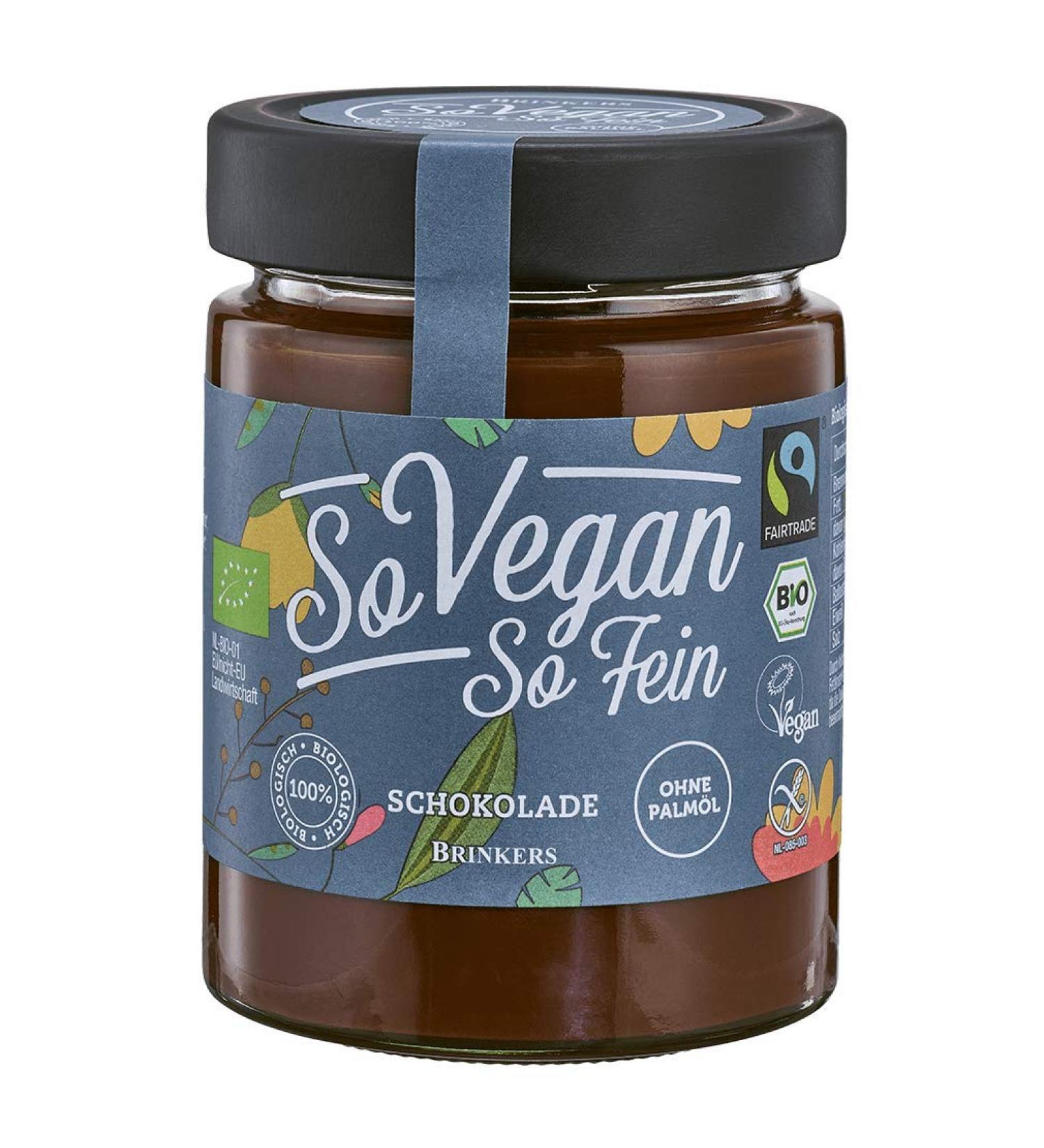 Brinkers Bio So Vegan So Fein Chocolat 270 g
