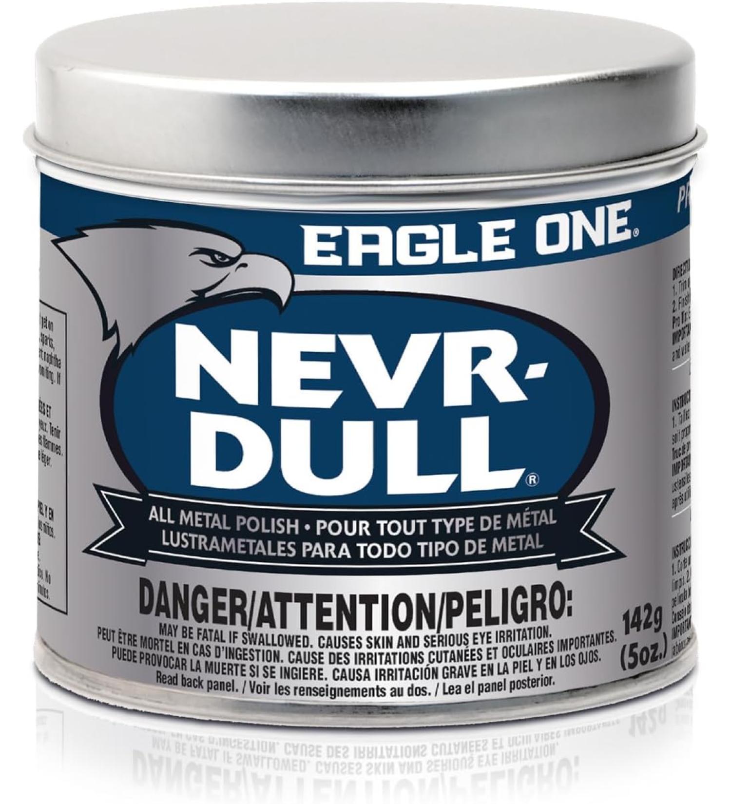 Eagle One Car Polish Nevr Dull Wadding Metal Polish 5 Oz - Buy Online on GoSupps.com