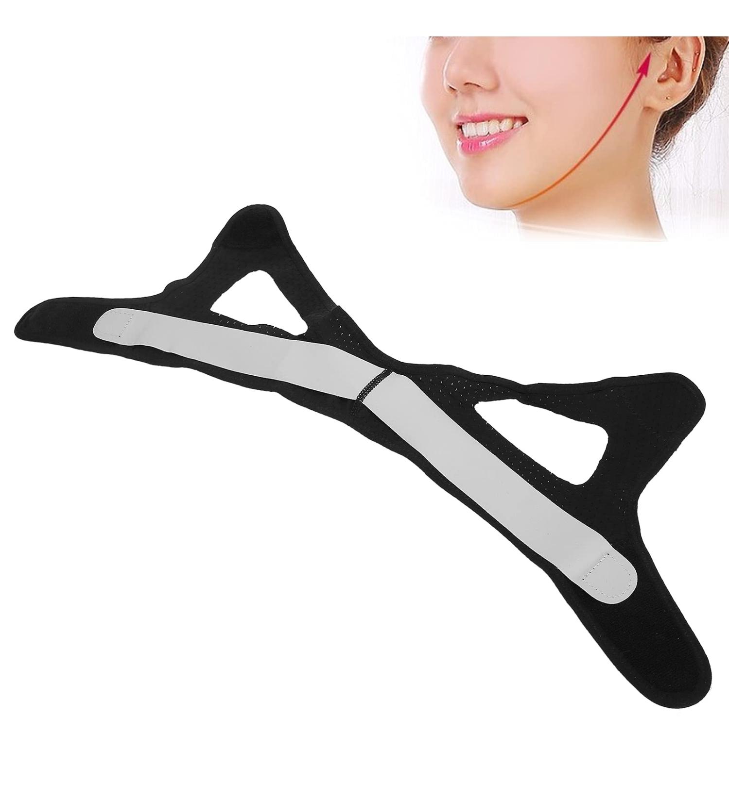 Face Slimming Strap Breathable V Line Face Lift Comfortable Skin friendly Adjustable for Improving Sagging Skin - Buy Online on GoSupps.com