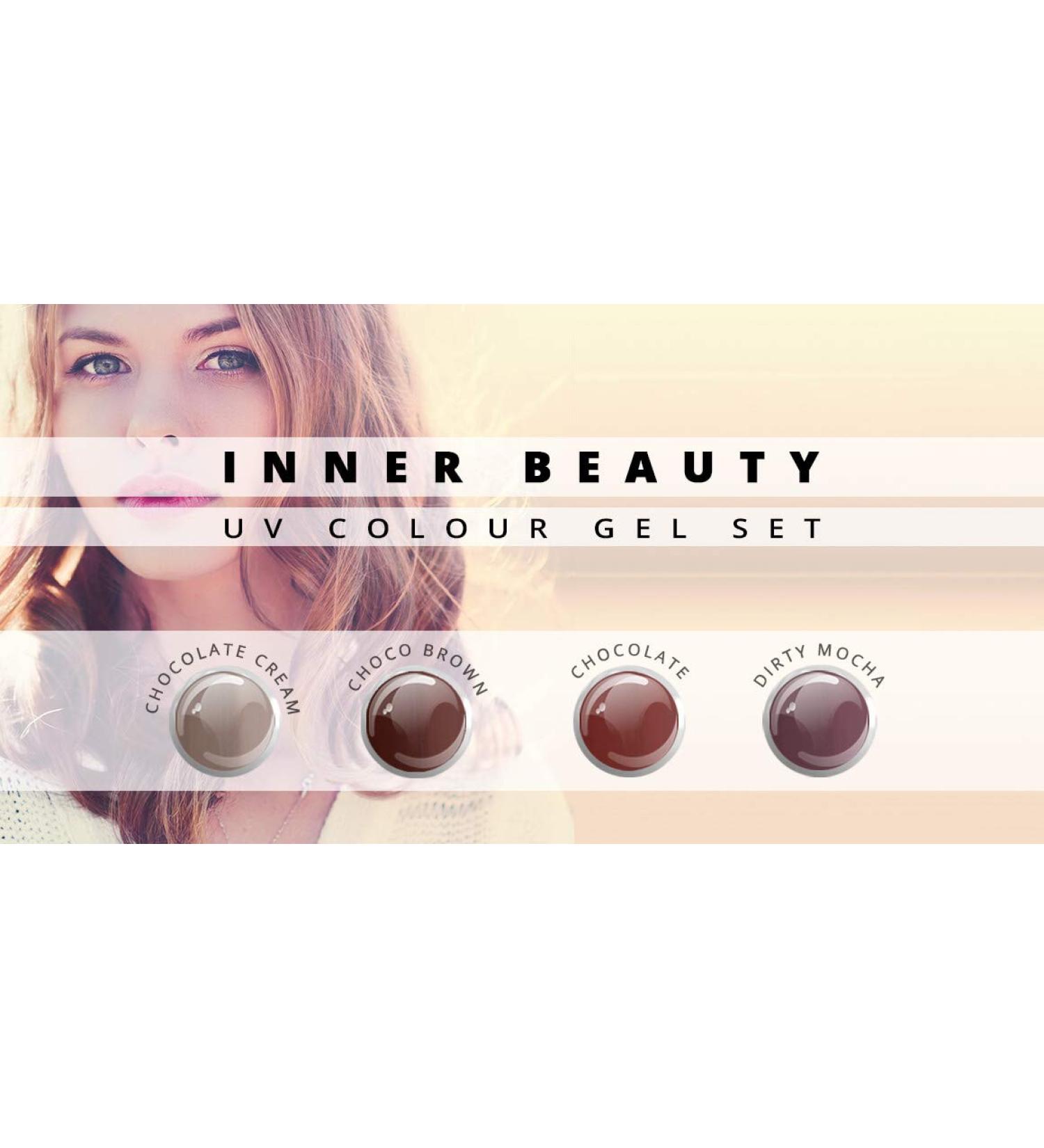N&BF 4er Color Gel Set | UV Color Gel Sparset | 4x5 ml | Made in EU | Professional Nail Gel in Four Vibrant Shades | Ideal for Geln gel & Nail Art | International Shipping Available - Buy Online on GoSupps.com