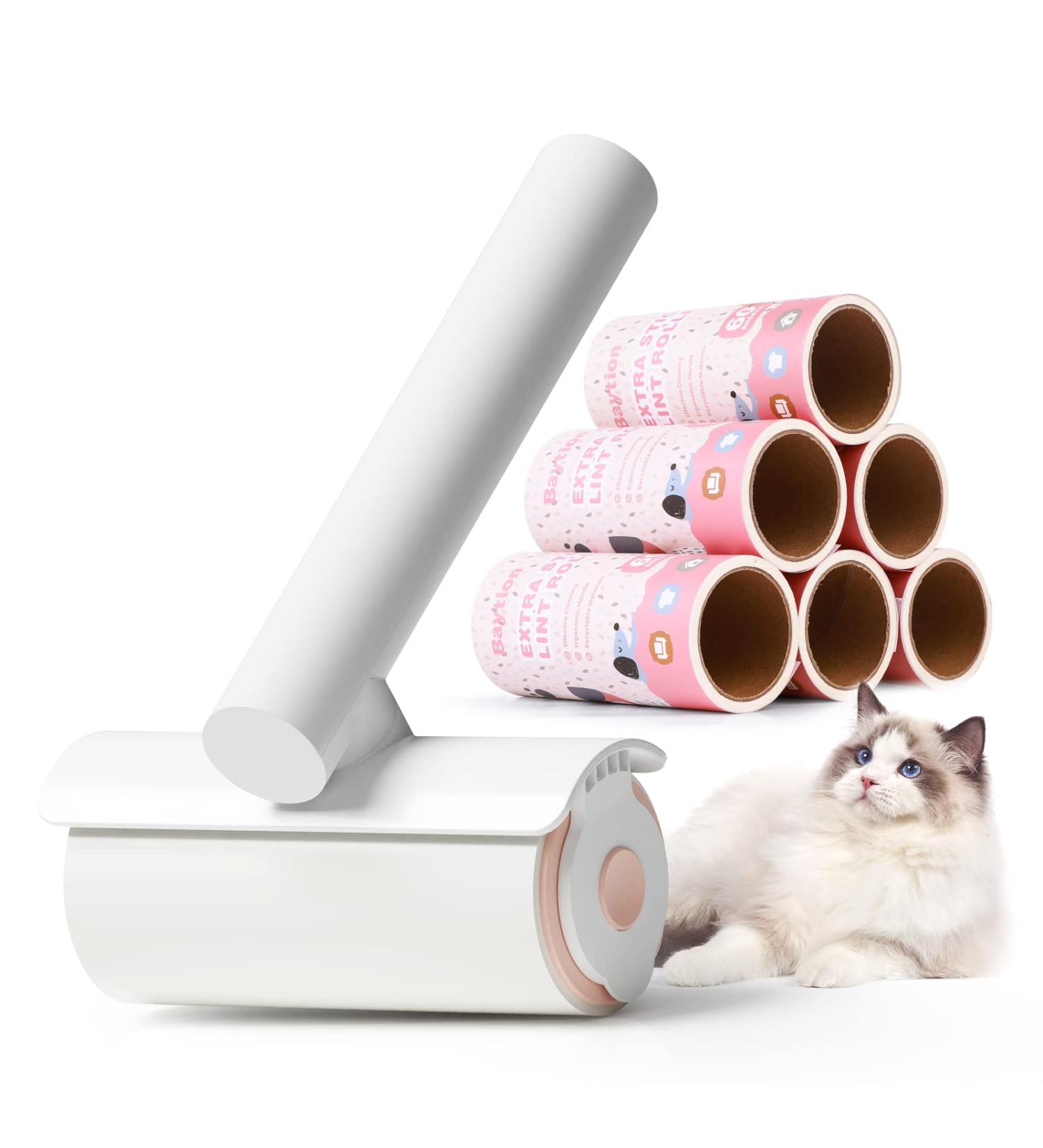 Baytion Pet Hair Remover Lint Rollers - Extra Sticky Brush with 360 Sheets for Clothes, Carpet, Furniture - 6 Refills Included - Buy Online on GoSupps.com