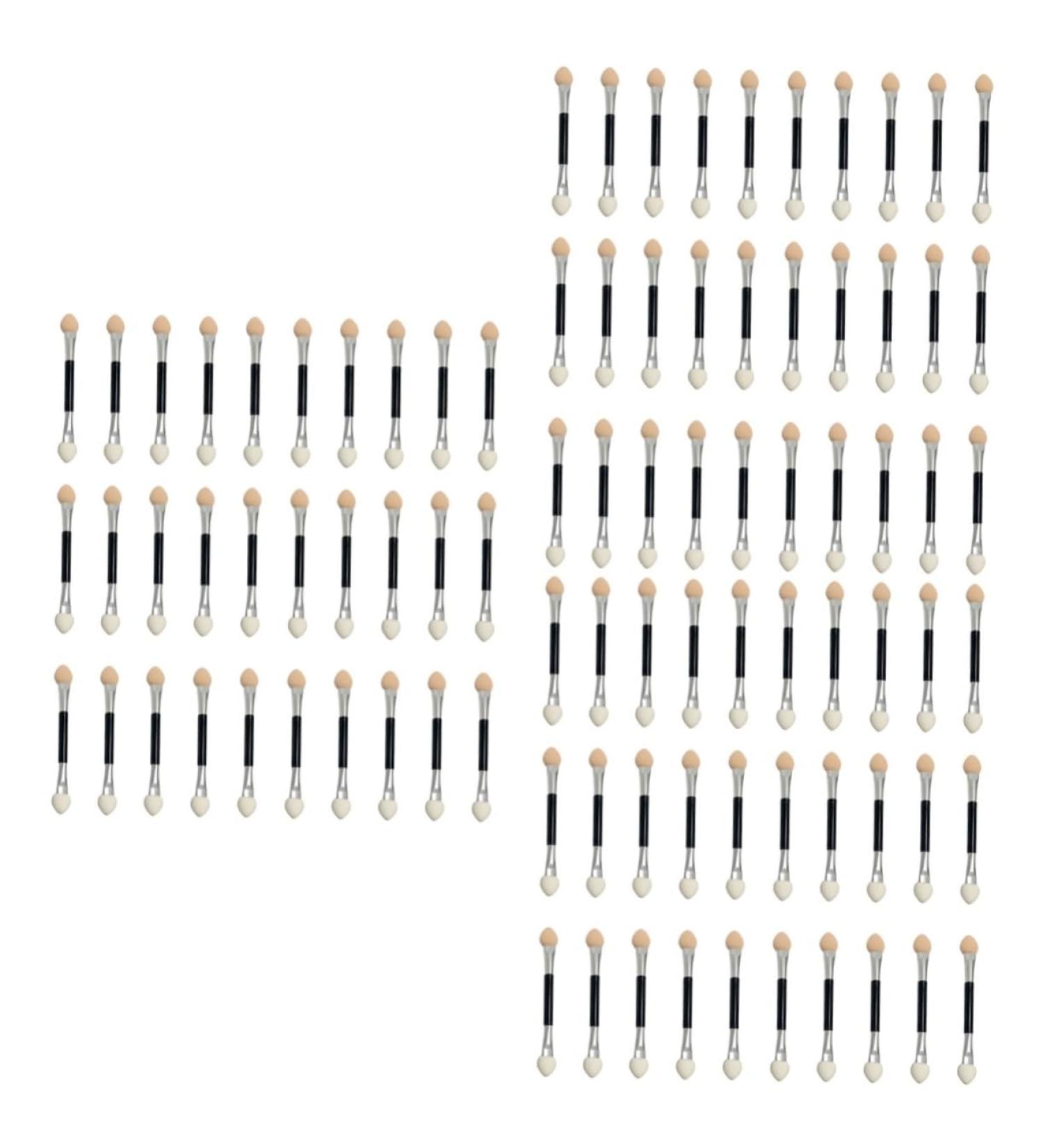 Didiseaon 150 pcs for Use Daily Practical Shadow Makeup Eyeshadow Women Double-headed Tools Aluminum - Buy Online on GoSupps.com