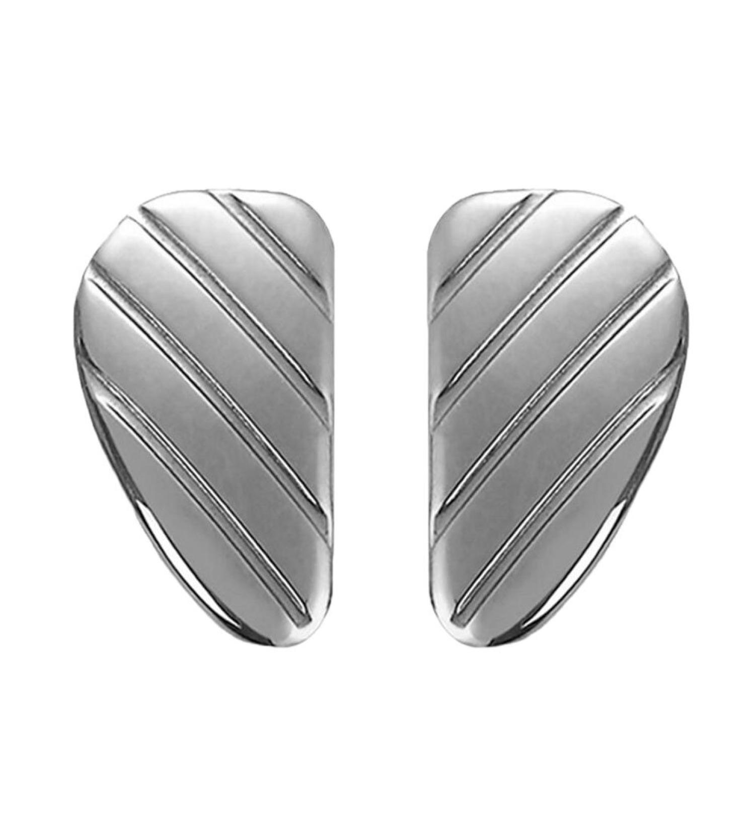 Babesa glasses pads anti-slip-nose pads silicone nasal cushions 1 pair of nasal pads for screw glasses pads made of zirconia material replacement glasses pads silver