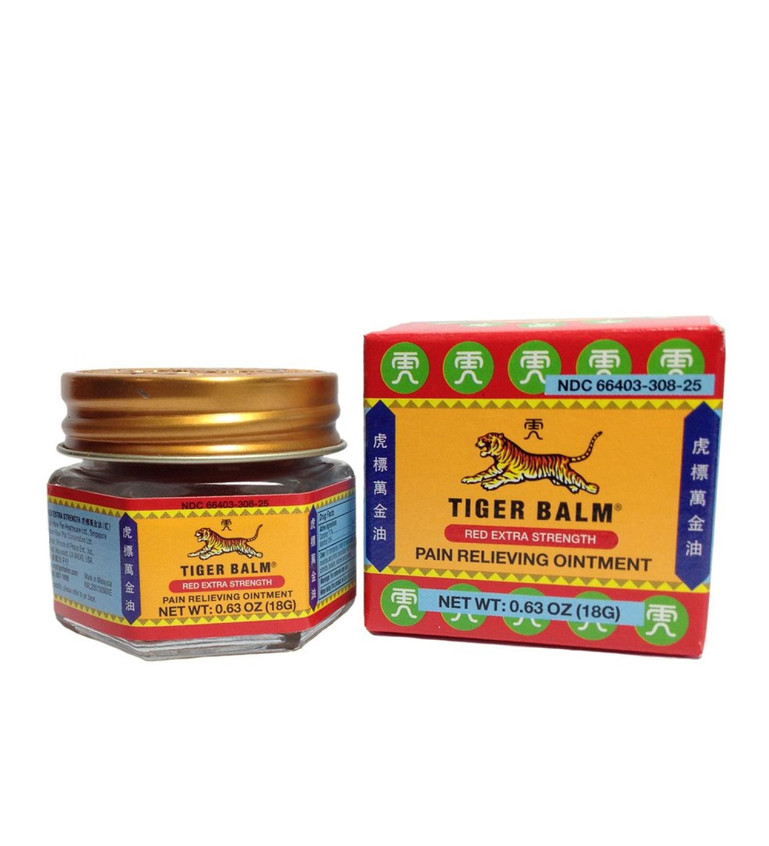 Tiger Balm Pain Relieving Ointment Extra Strength 63 Ounce