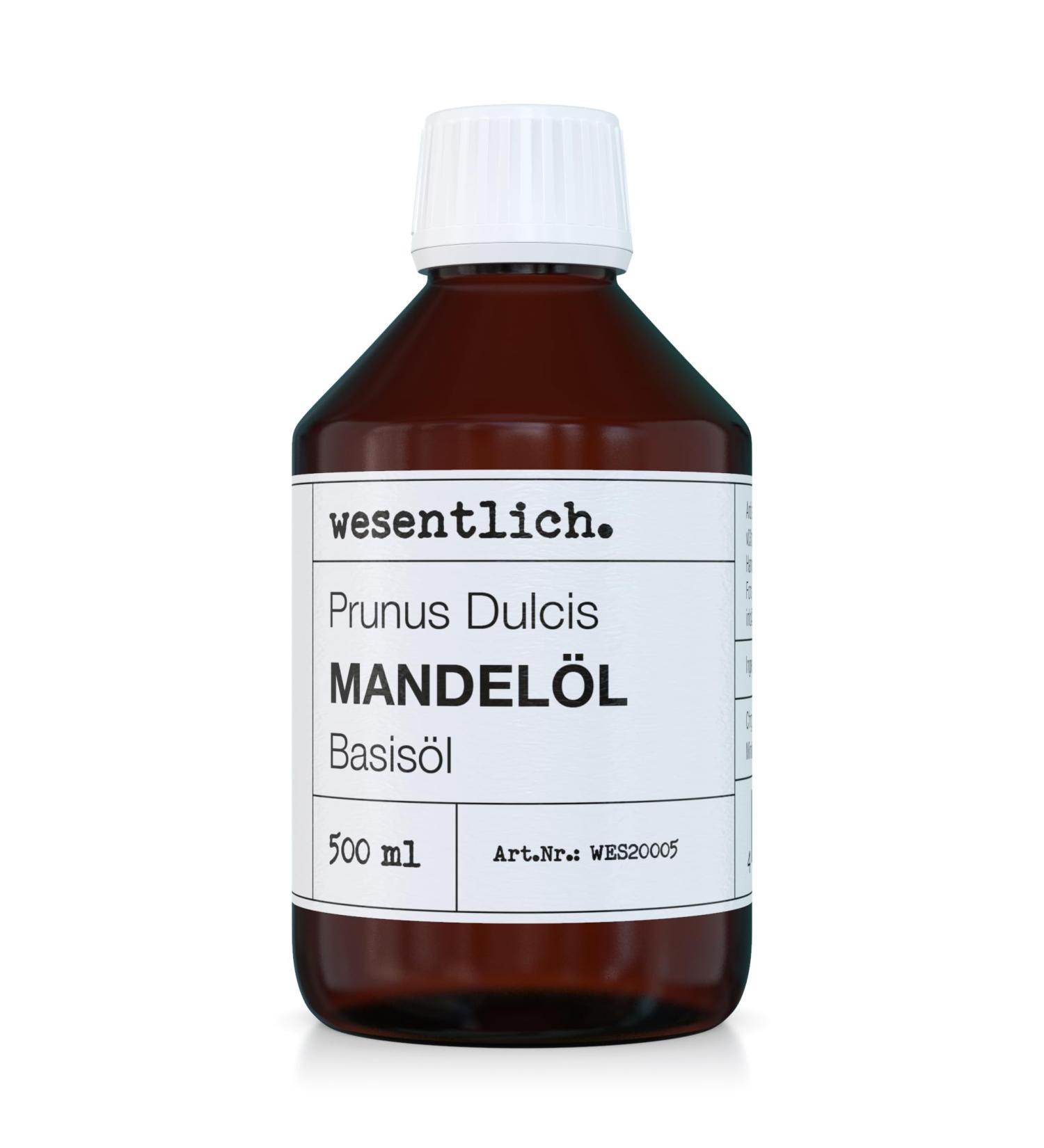 100% Pure Almond Oil 500ml - Natural Skin & Hair Care | Essential Base Oil - Buy Online on GoSupps.com