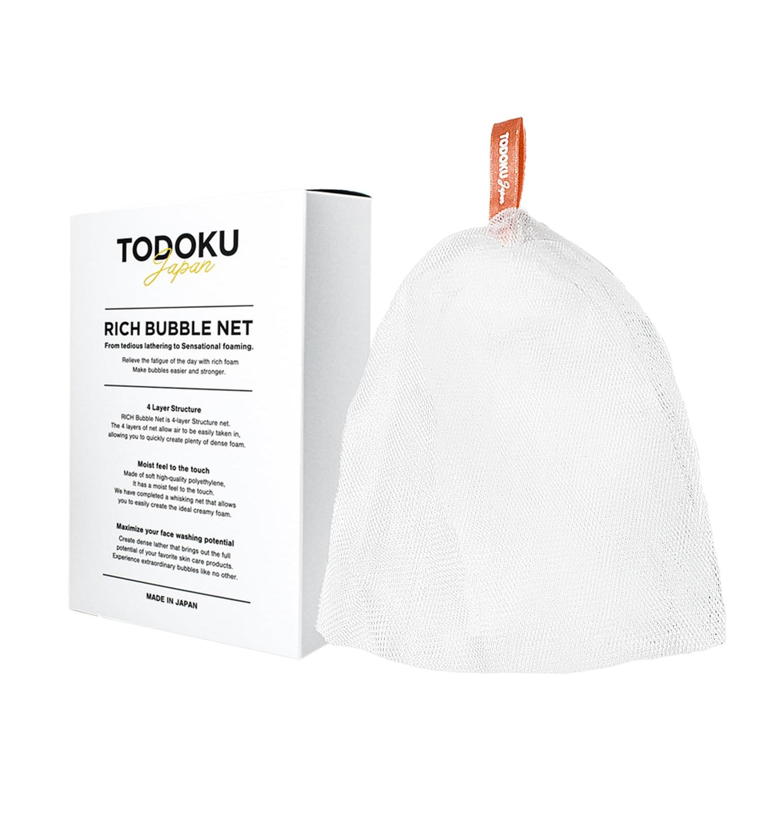 Buy Rich Bubble Face Wash Soap Net - 4 Layer Mesh Marshmallow Whip Maker (Pink) | International Shipping Available - Buy Online on GoSupps.com