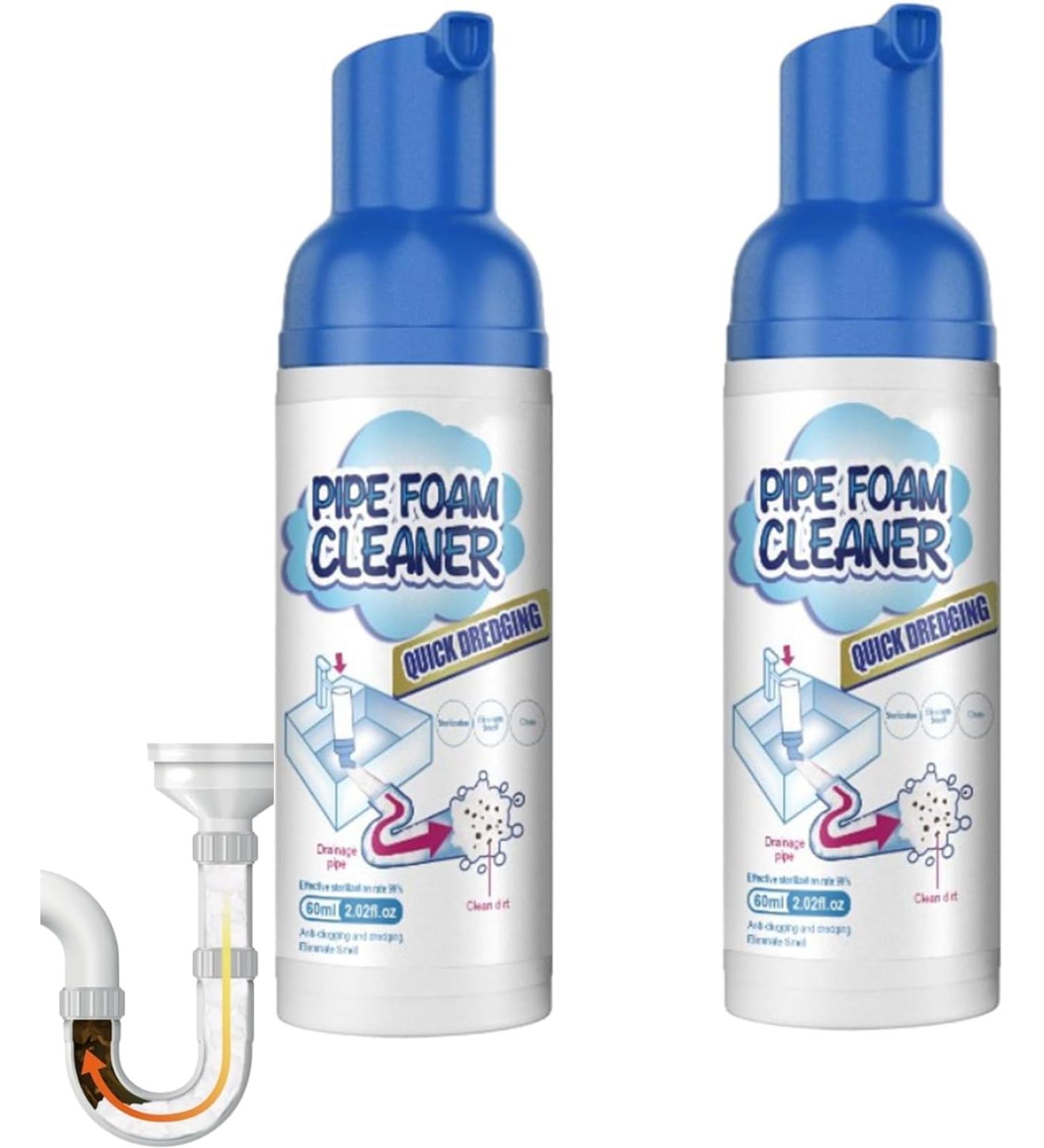 Drain Cleaner Out Foaming Drain Cleaner Foam Drain Cleaner for Bathroom Sink Foaming Drain Cleaner Pipe Dredge Deodorant Foam Cleaner Sink and Drain Cleaner (3)