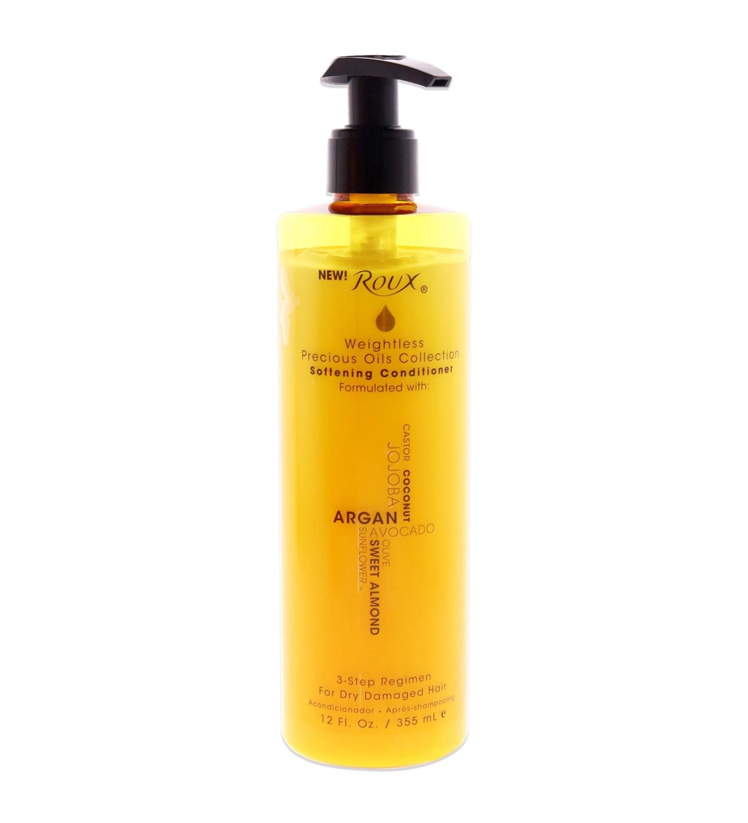 Roux Weightless Precious Oils Softening Conditioner by Roux for Unisex - 12 oz Conditioner