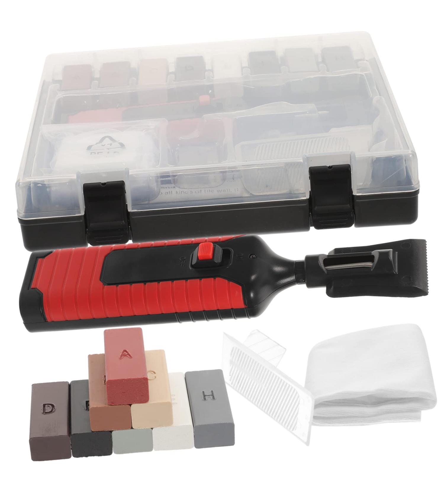 Housoutil Floor Repair Kit - Ceramic & Resin Repair Tool for Tiles Laminate & Porcelain Sinks | Scratch & Filler Solution - International Shipping Available - Buy Online on GoSupps.com