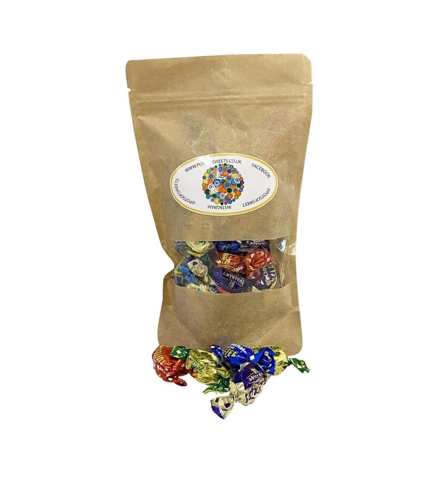 Personalized Customise with Your Own Message or Image 250g Pouch of Walkers Assorted Toffees