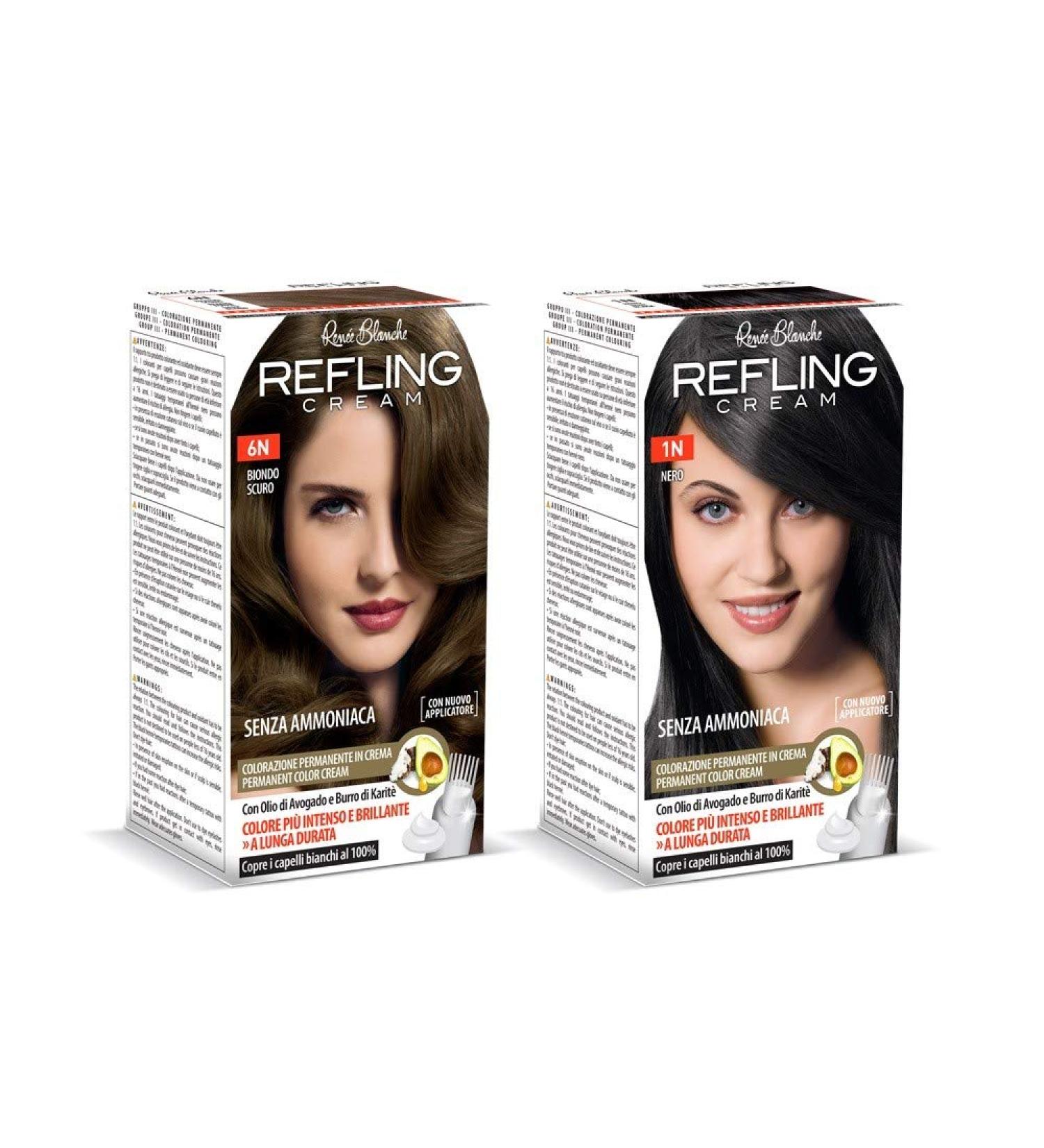 Pas d fini Refling Hair Color Cream - Ren e Blanche - Dark Brown 3 N