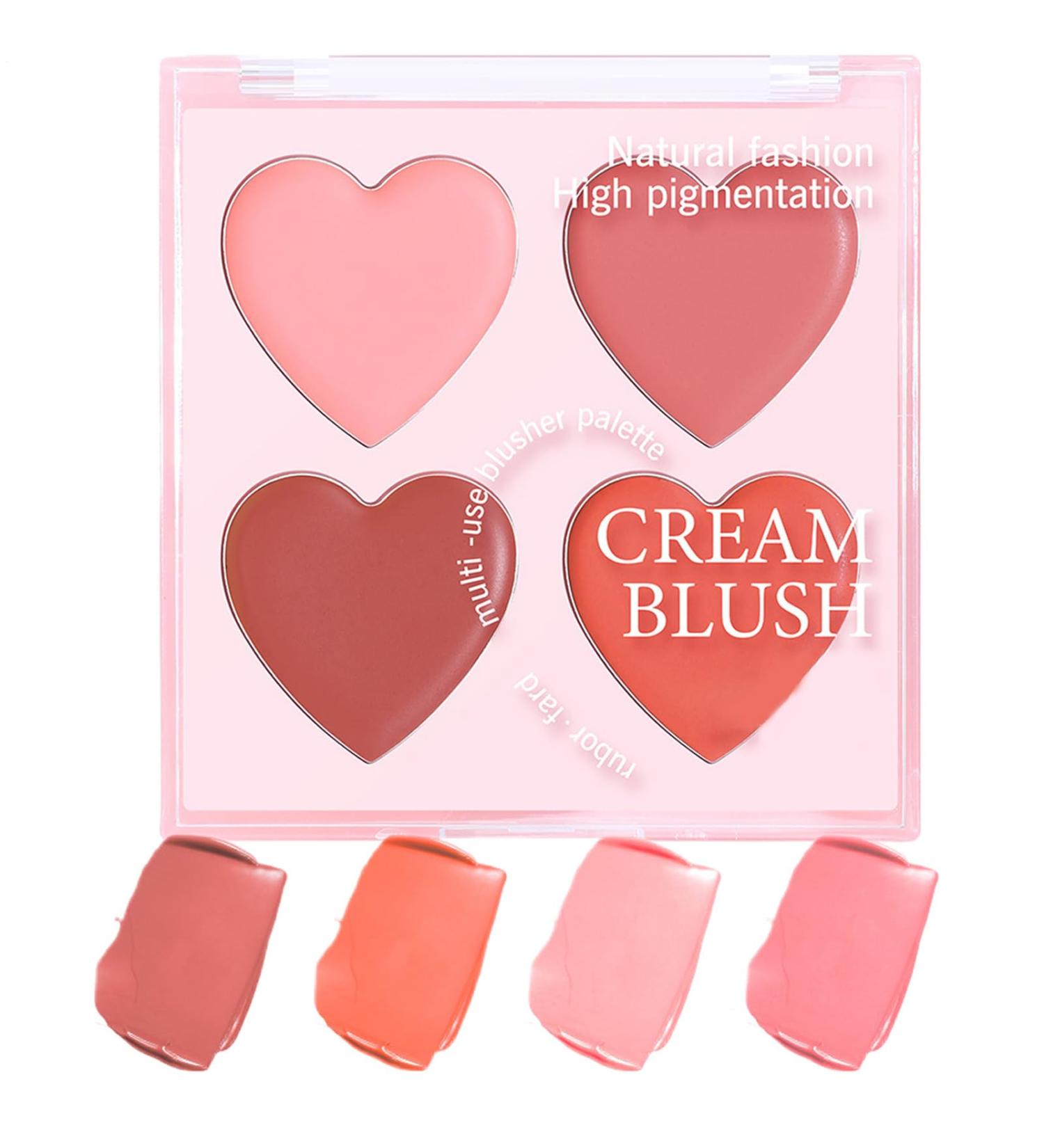 Blush For The Cheeks Contour And Highlight Blush Palette Blendable Cosmetics Makeup for Date Event Holiday Travel and Wedding - Buy Online on GoSupps.com