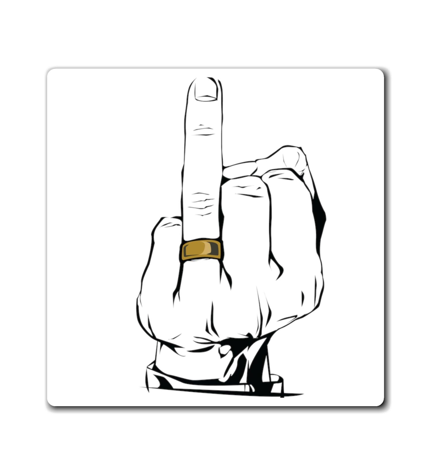 Humorous Groom Weddings Bachelors Hand Illustration Wedding Hilarious Grooms Graphic Sayings Engagement Bridal Magnets 3" 3" - Buy Online on GoSupps.com