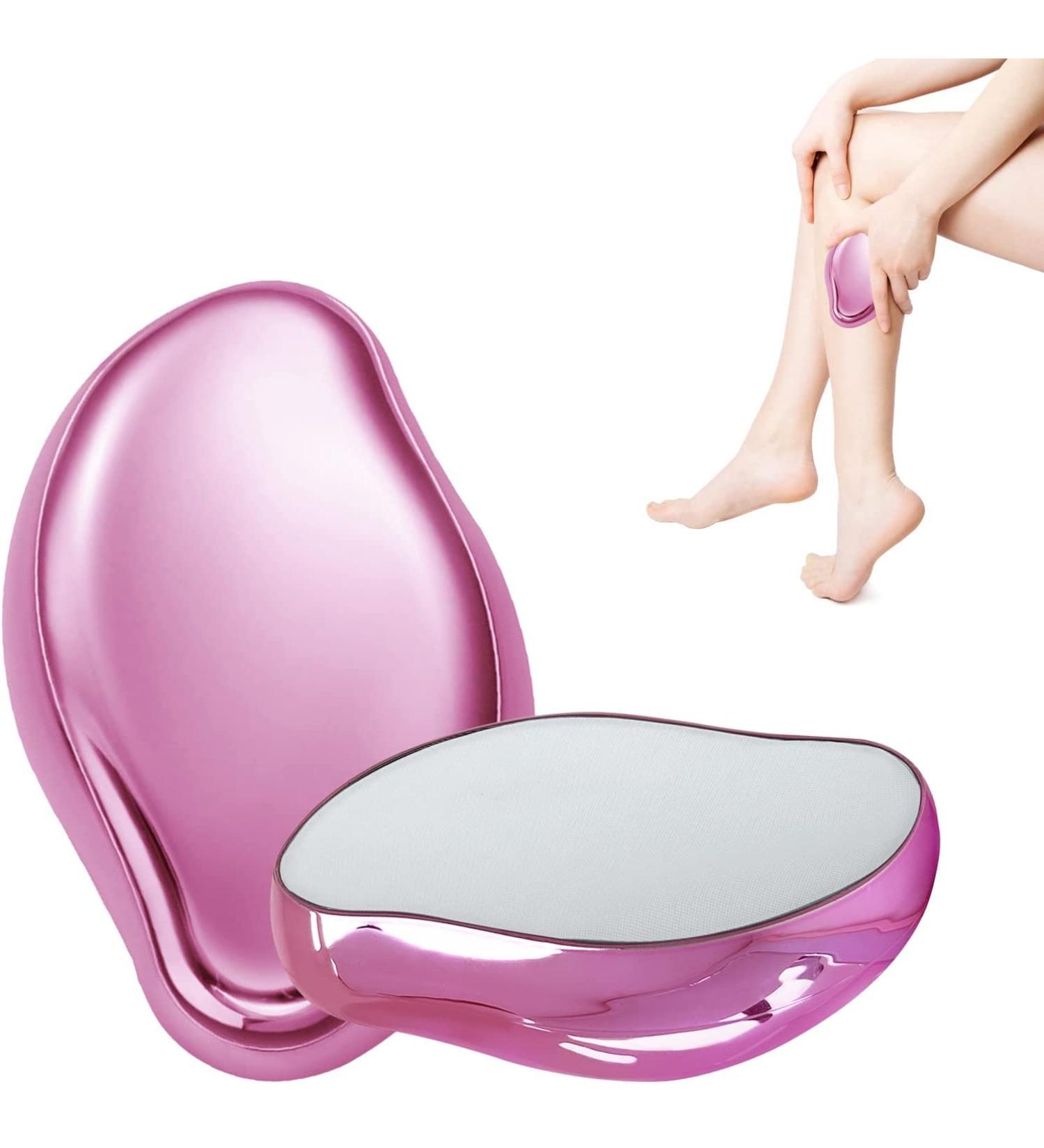 Crystal Hair Eraser - Reusable Hair Remover for Painless Exfoliation - Deep Pink - Buy Online on GoSupps.com