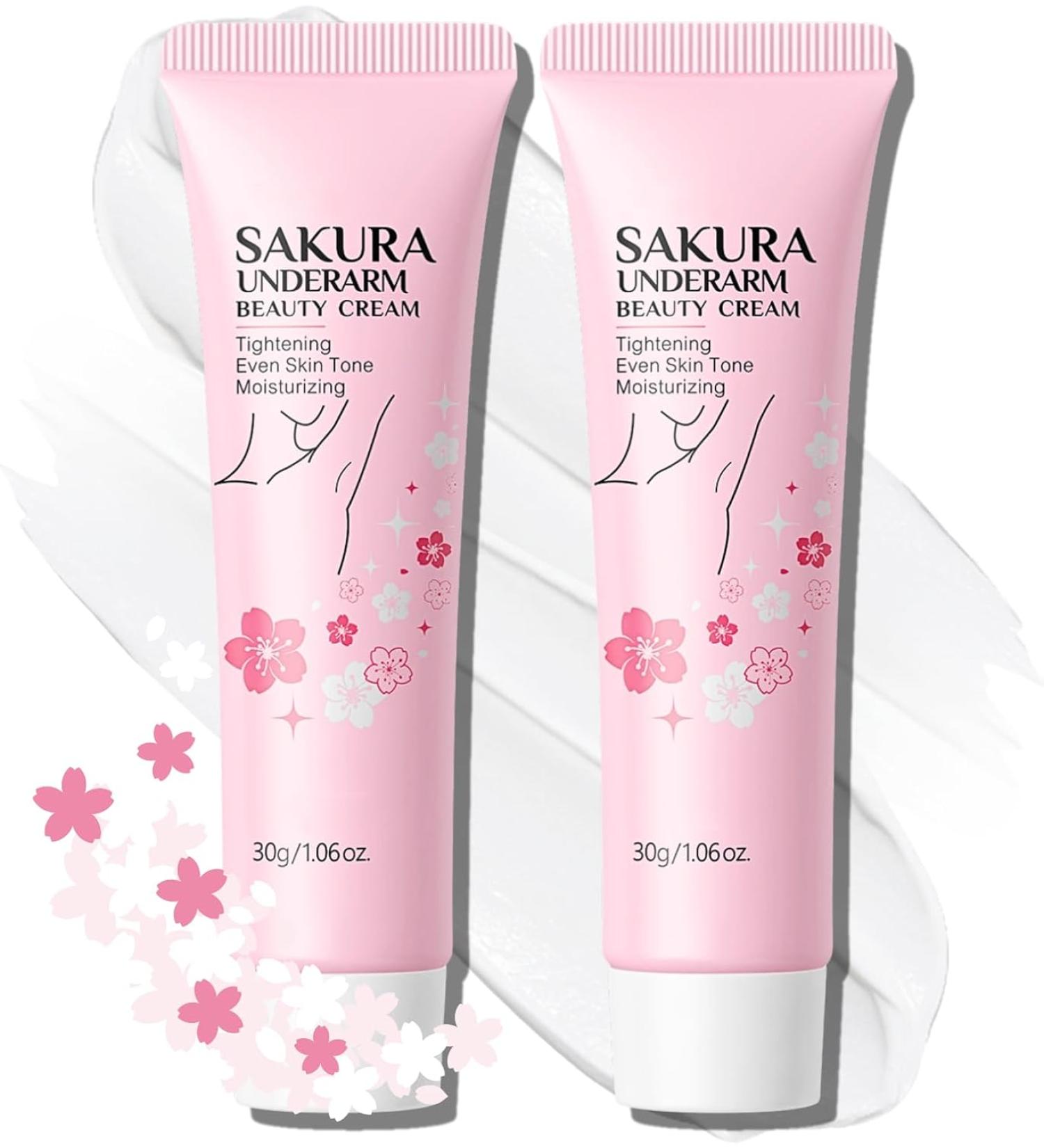 TBeautfave Underarm Brightening Cream Skin Bleaching Brightening Cream for Armpits Vitamin C Alpha Arbutin Niacinamide Body Lotion - 1.06 Oz - Pack Of 2 - Buy Online on GoSupps.com