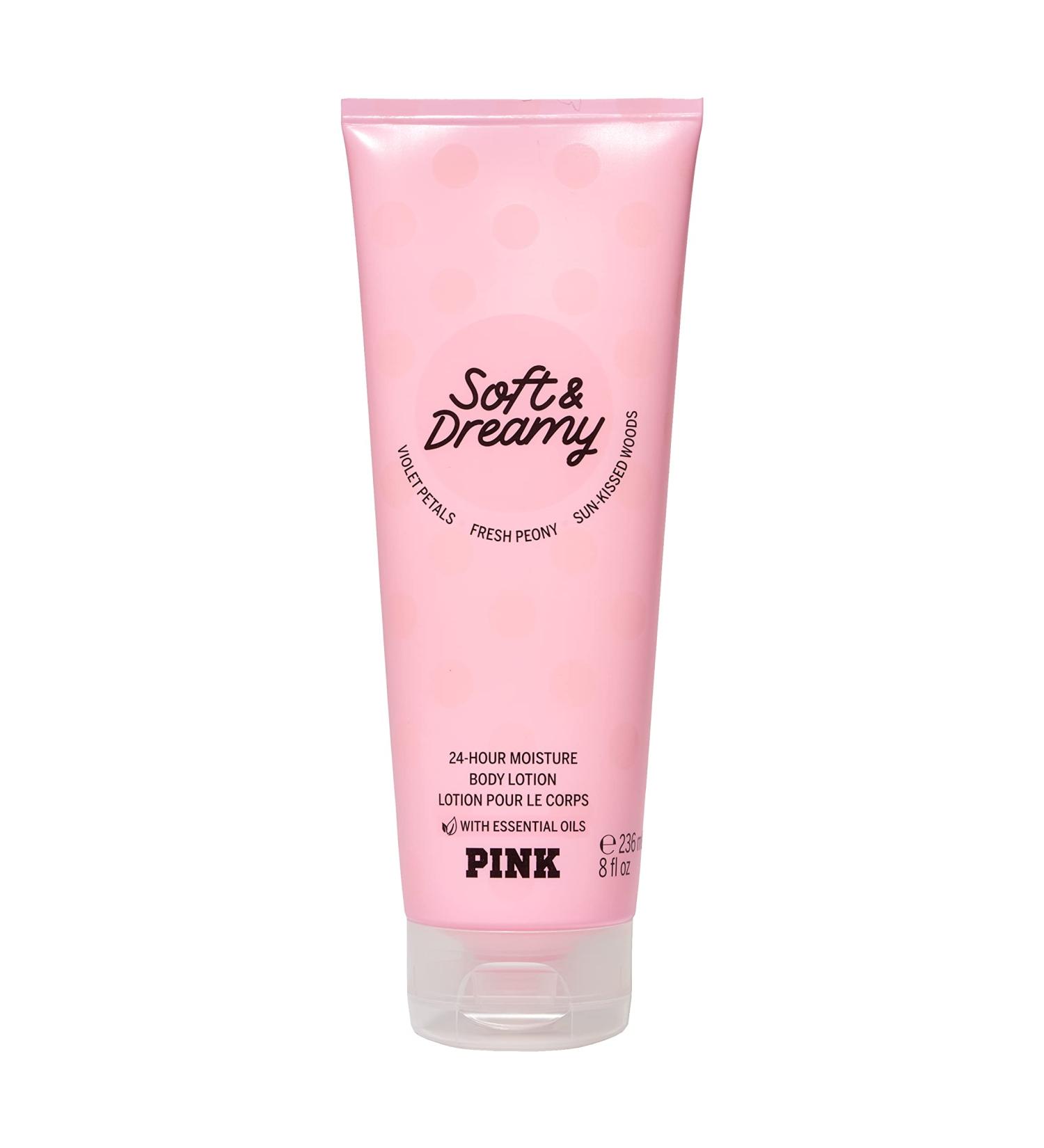 Victoria's Secret Pink Soft & Dreamy Fragrance Lotion - Hydrating Body Moisturizer - Buy Online on GoSupps.com
