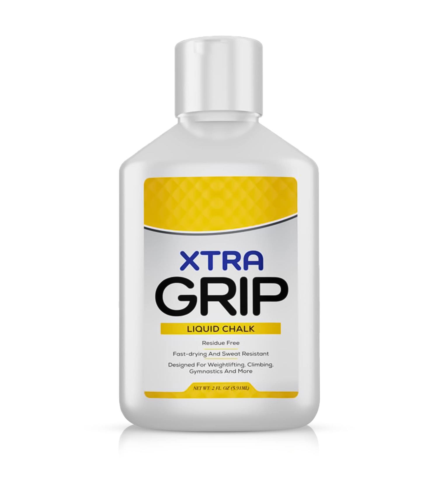 Xtra Grip Liquid Chalk: Ultimate Sport and Pole Grip Solution for Weight Lifting, Climbing, and Pole Dancing - Improve Your Grip and Enhance Performance with This Premium Gym Chalk and Gaming Lotion - Dry Hands Solution - Buy Online on GoSupps.com