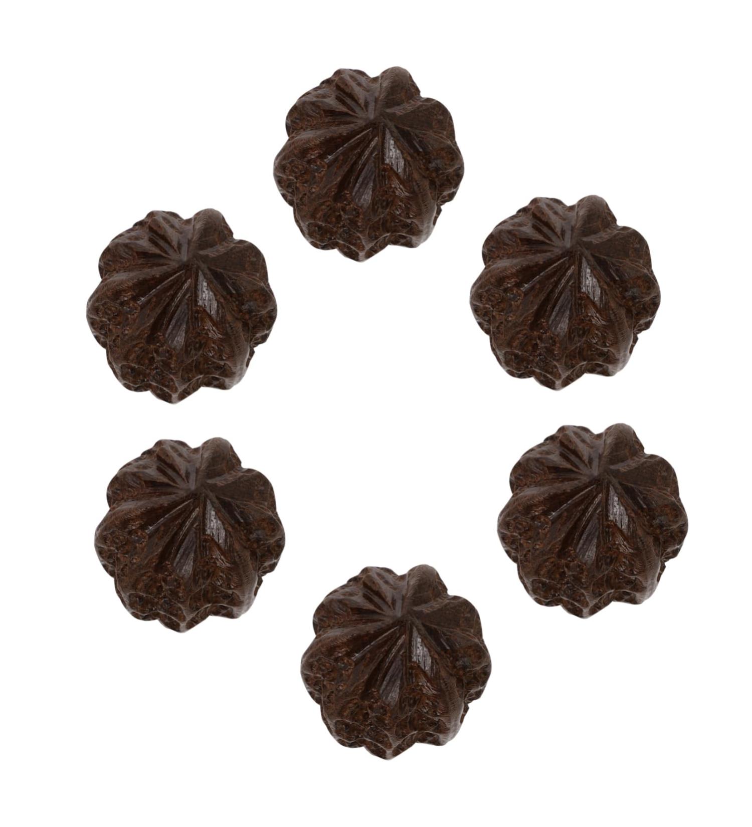 HAPINARY 6-Piece Health Ball Set | Wooden Hand Massager & Craft Ornament for Relaxation & Therapy - Buy Online on GoSupps.com