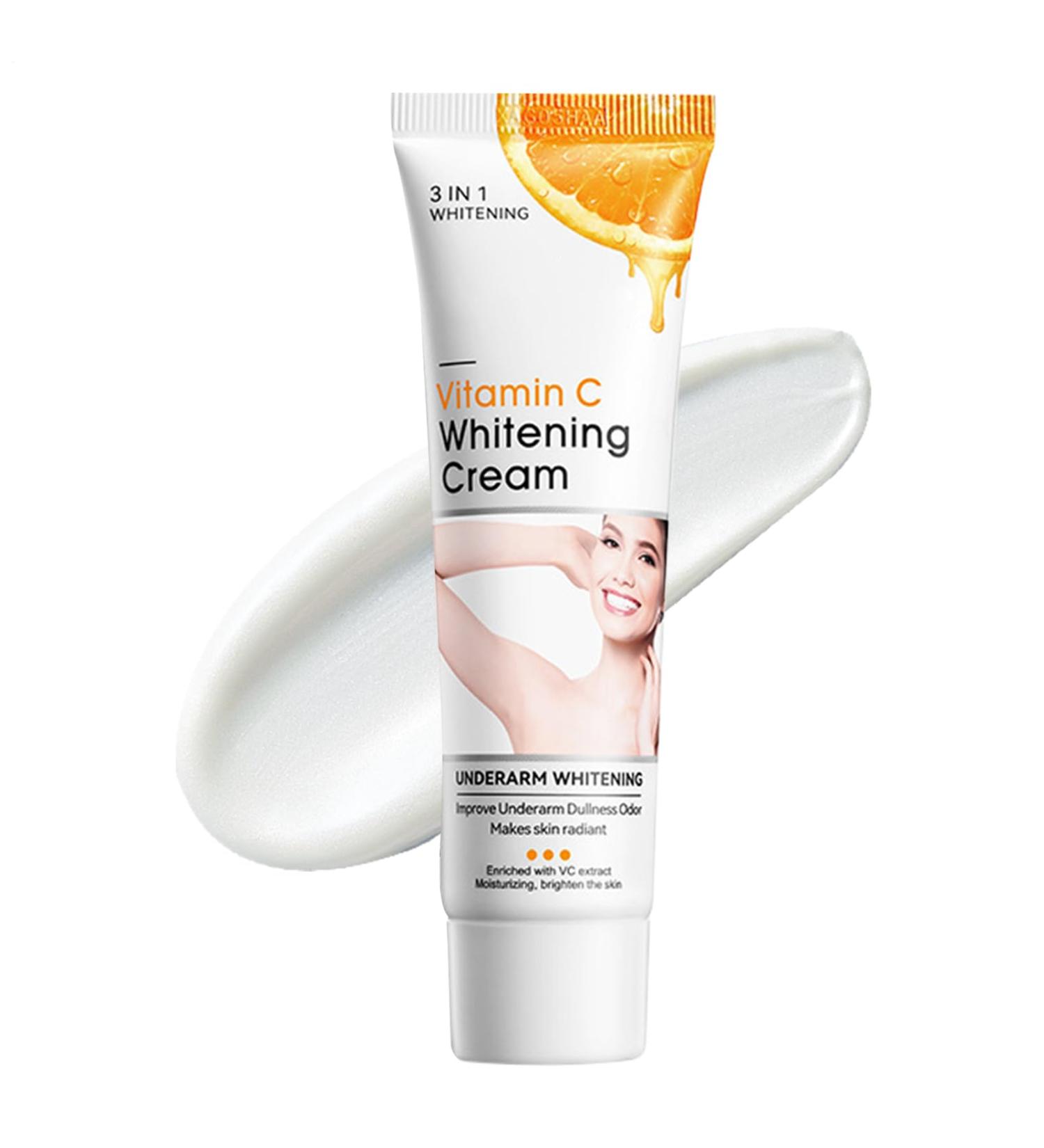 Knee whitening cream 50 g caring lotion for armpits thighs and elbows intimate zone - Buy Online on GoSupps.com