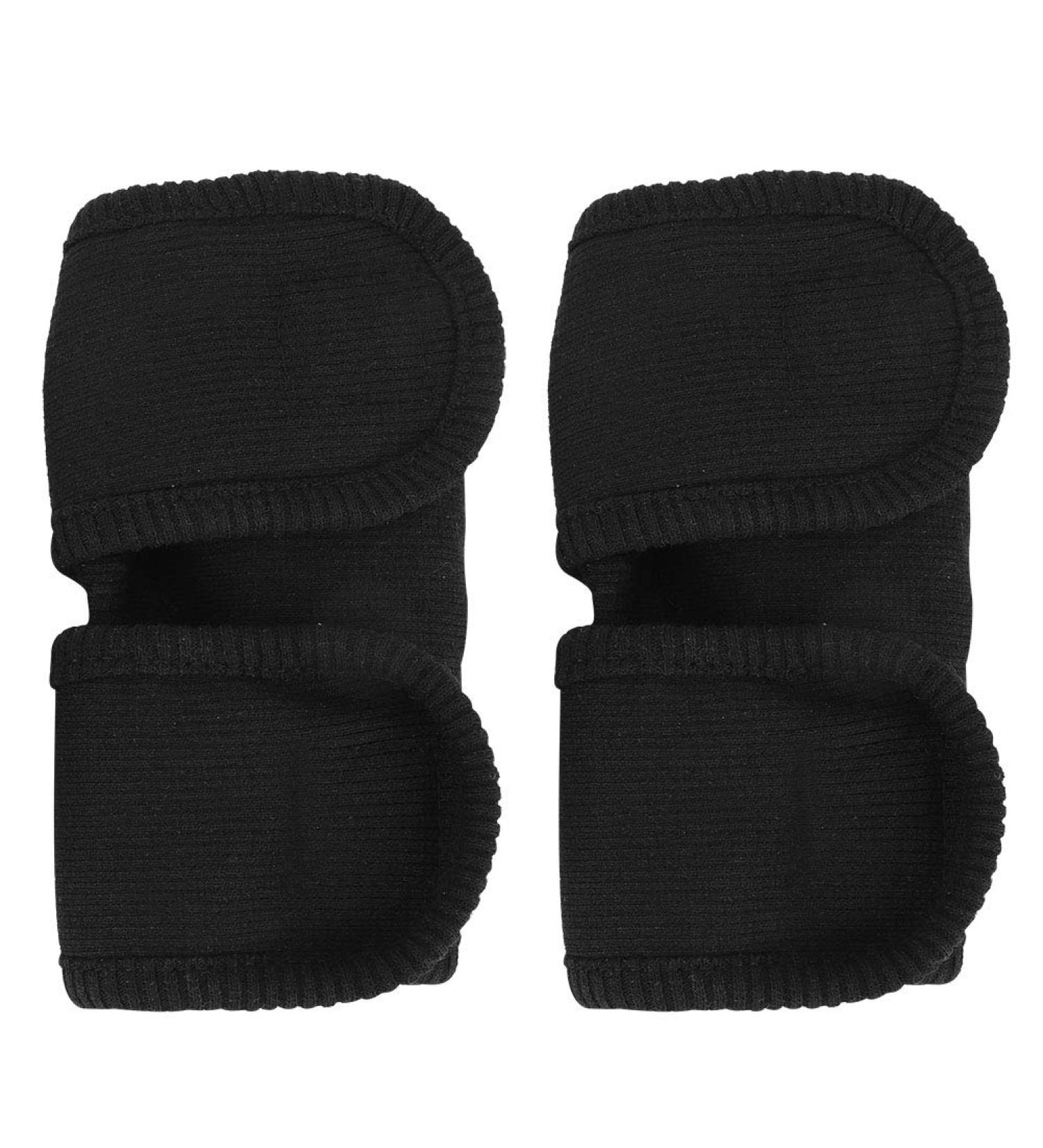 2Pcs Adjustable Dog Cat Leg Brace Elastic Warm Knee Pads for Surgery Wound Support and Stability for Injury Recovery Prevent Licking (Black) - Buy Online on GoSupps.com