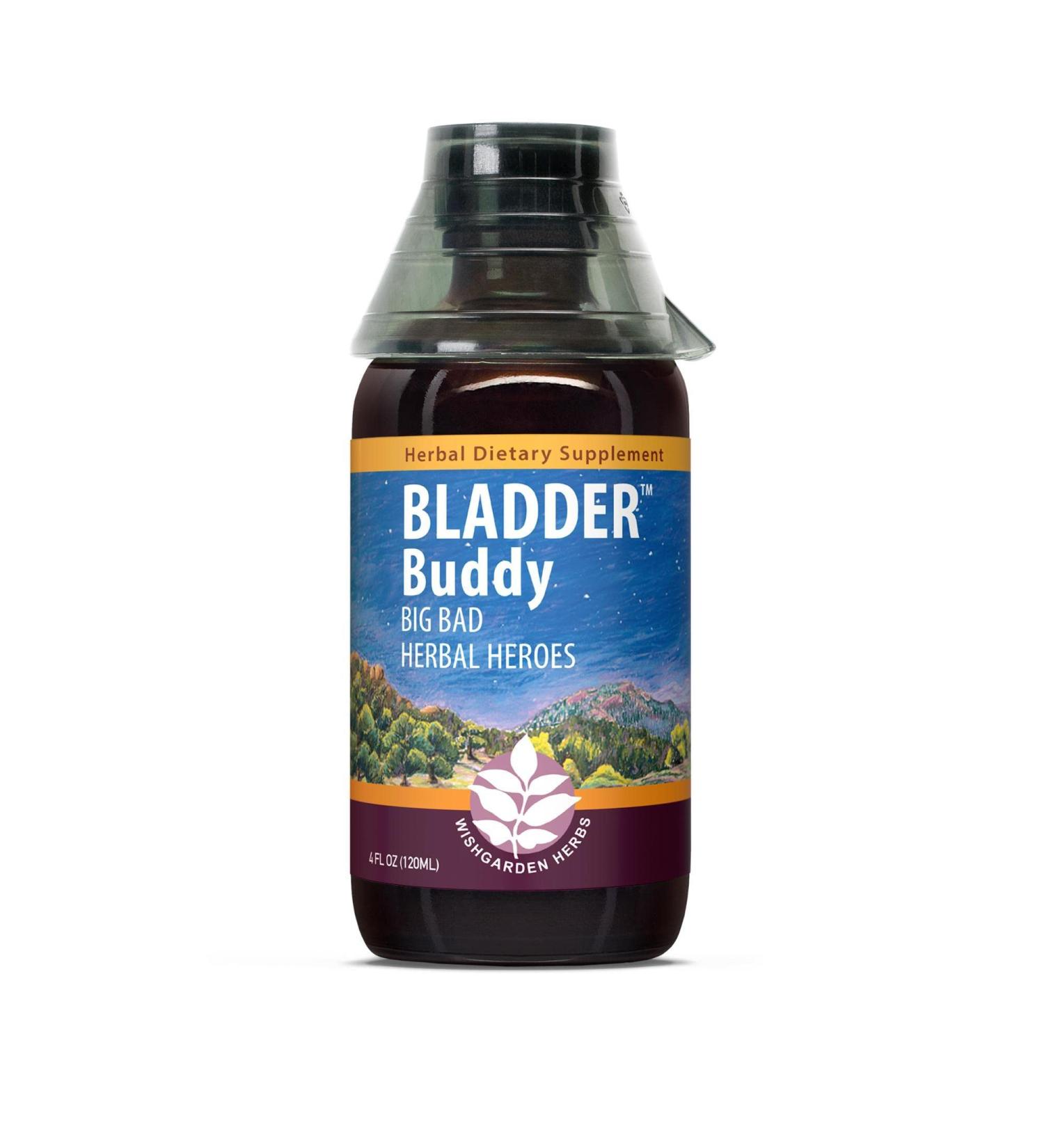 WishGarden Herbs Bladder Buddy - Herbal Supplement for Urinary Tract Health - Uva Ursi & Cranberry Alternative - 4oz - Buy Online on GoSupps.com