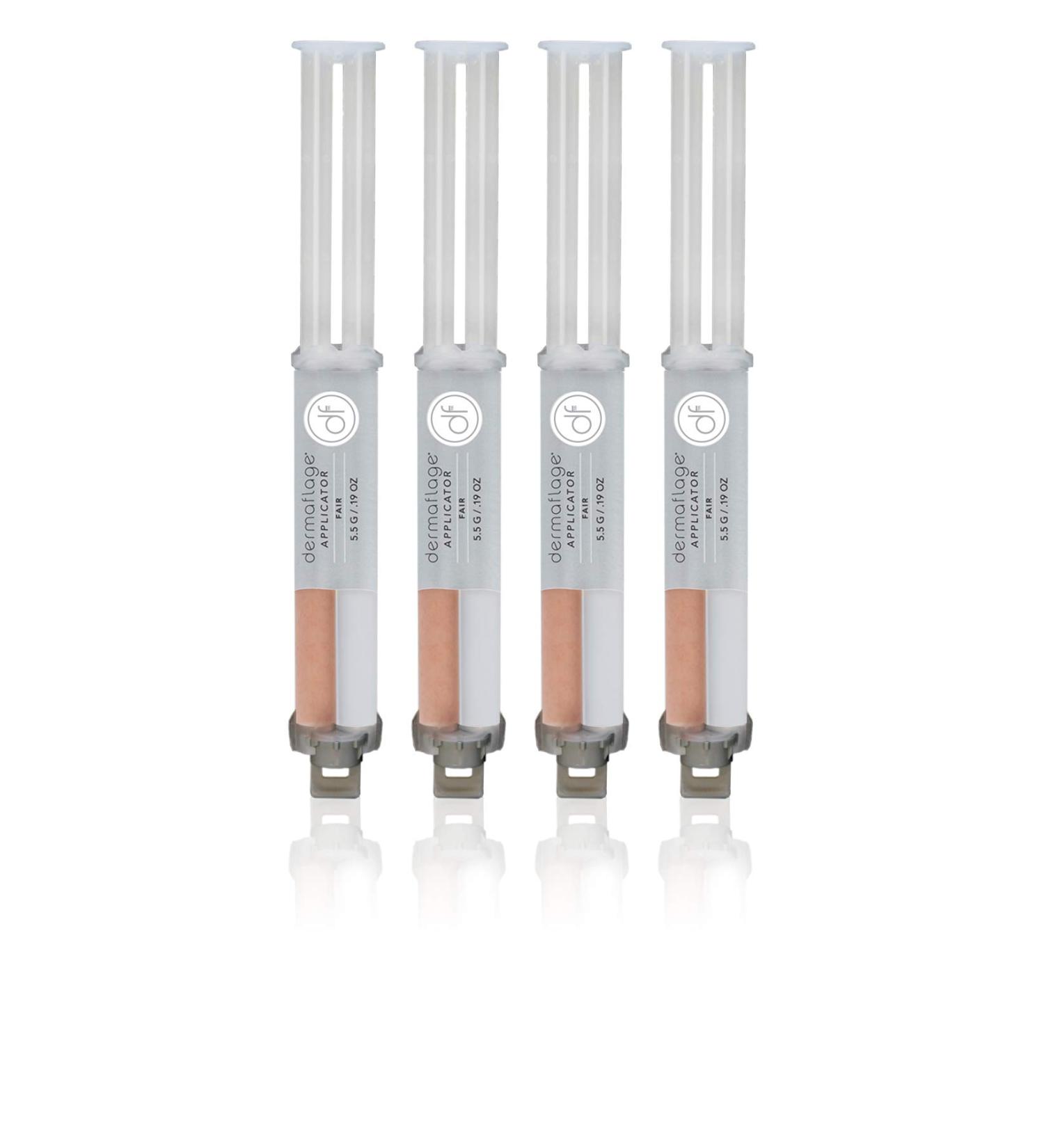 Dermaflage Scar Filler Refill 4 Applicators Fair