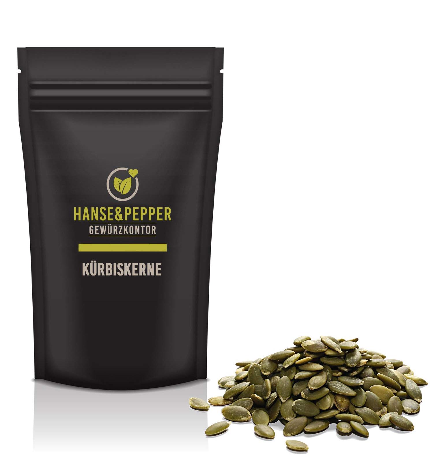 1kg pumpkin seeds without shell without additives naturally from Hnase&Pepper Gew rzkontor - Gourmet Series