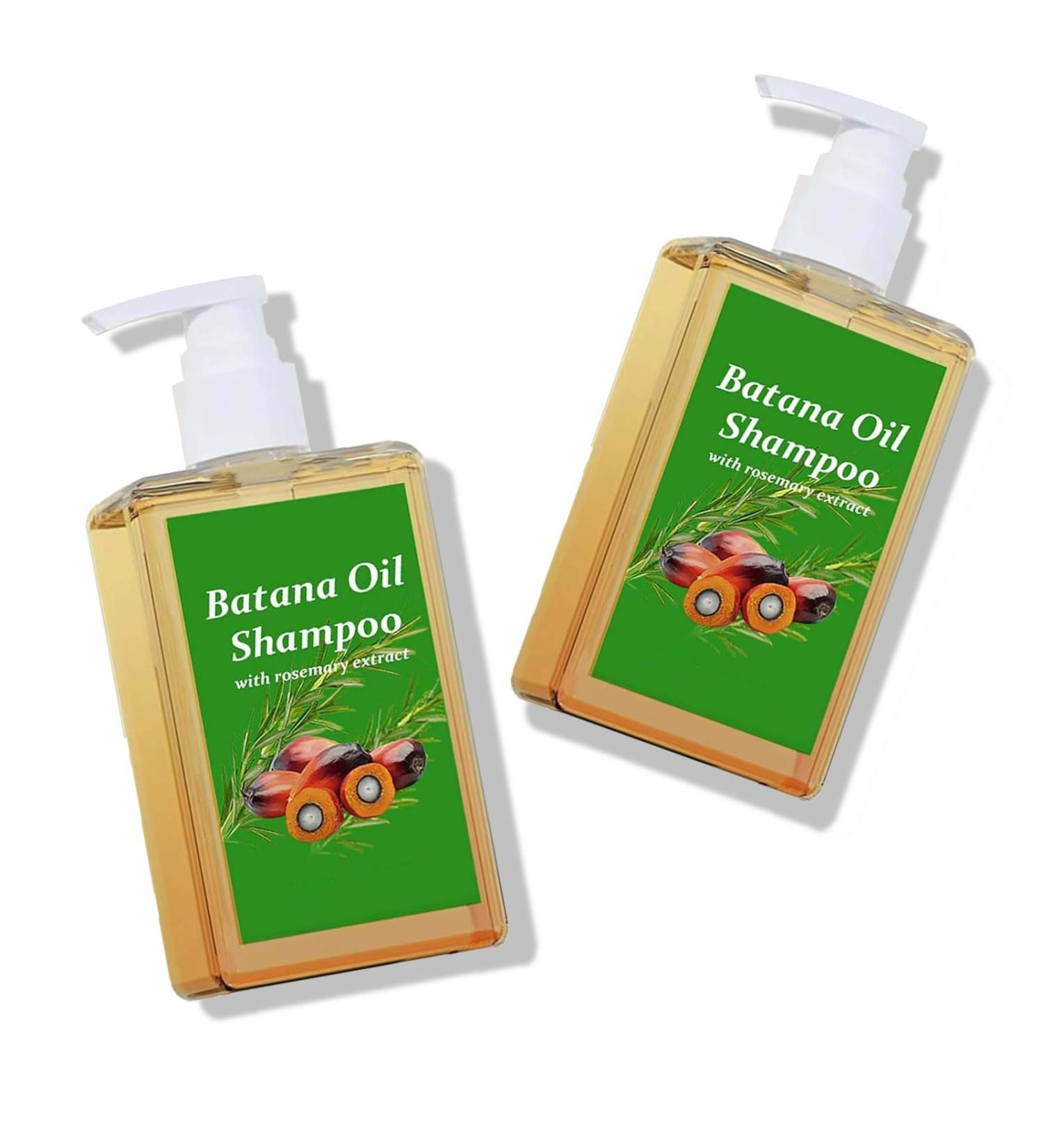  G n rique 2PC Shampoo with Batanas Oil Organic Batanas Oil with Rosemary Softens Hair and Strengthens Hair Strengthening for Men and Women - Buy Online on GoSupps.com