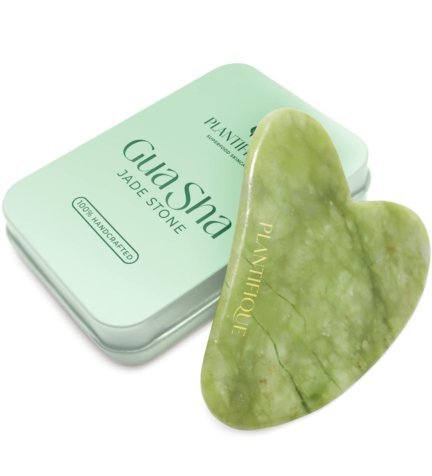Plantifique Gua Sha Facial Tools - Anti Aging GuaSha Massage Tool for Face Sculpting - Jawline Sculptor and Skincare Routine Essential - Buy Online on GoSupps.com