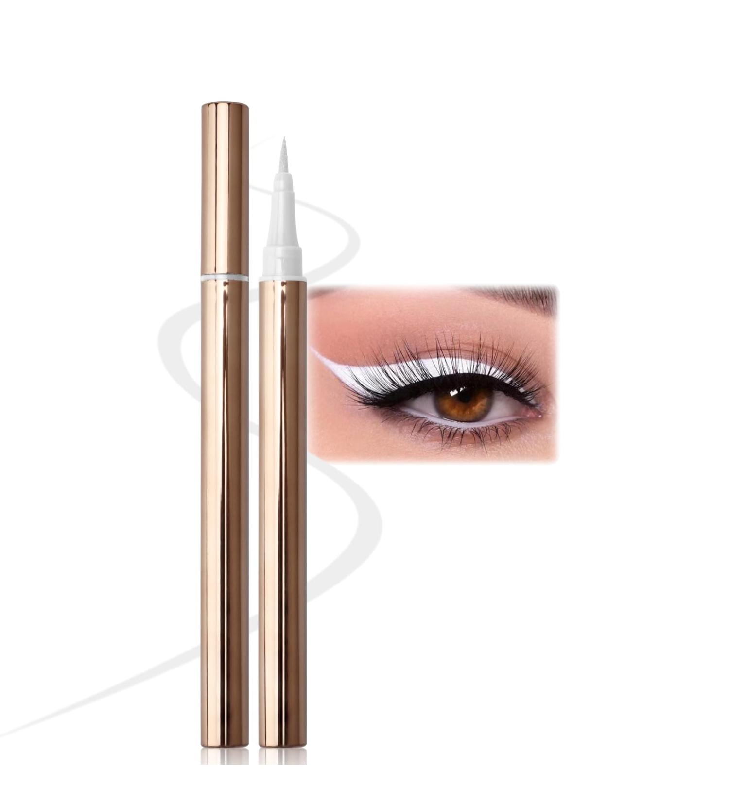 bark Erinde White Liquid Eyeliner White Eye Pencil High Precision White Ink Liquid Eyeliner Pen Professional Waterproof Pen Long Lasting Quick Dry Korean Eye Makeup 08 White - Buy Online on GoSupps.com