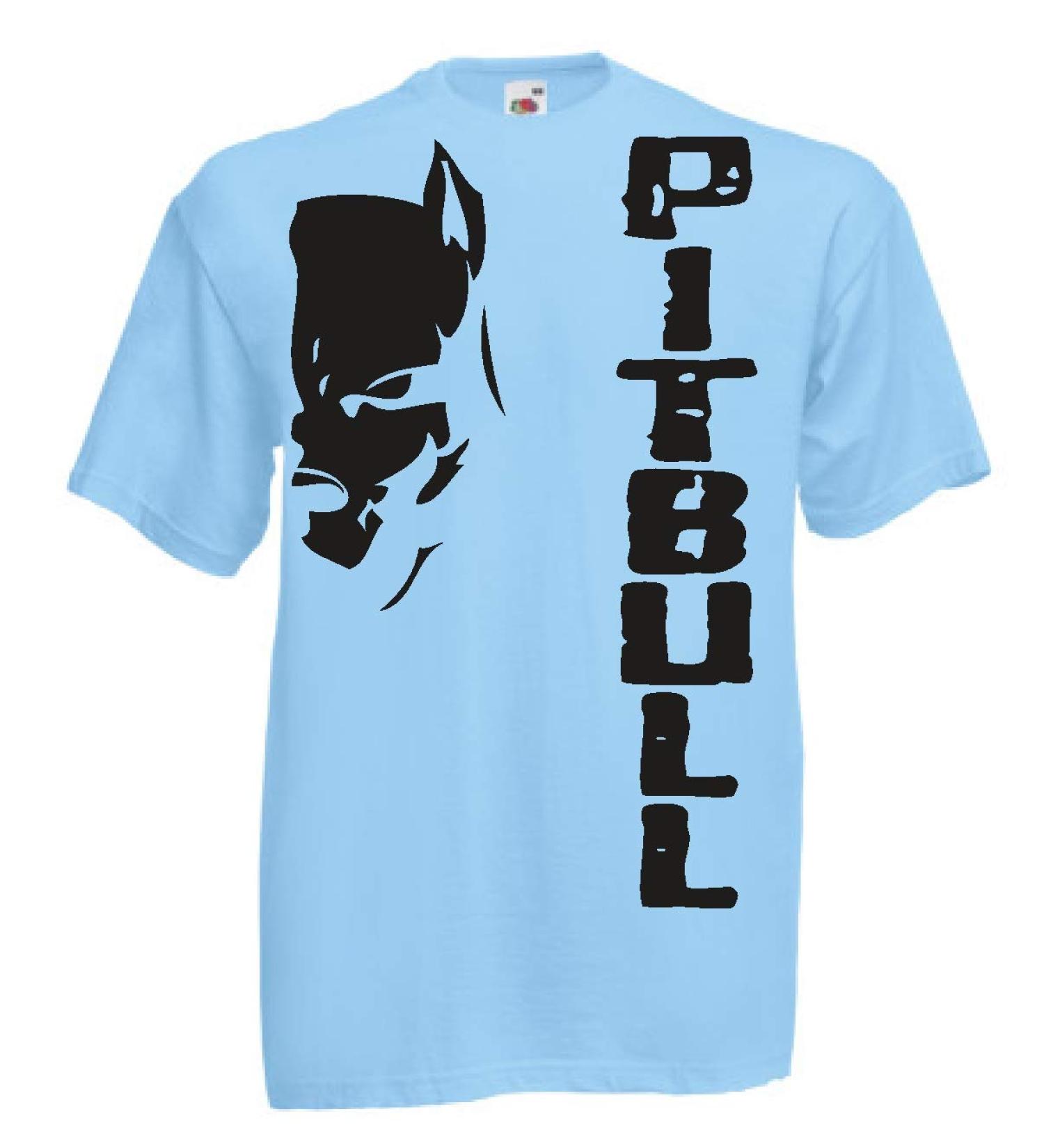 Generico t-Shirt Pitbull Fight Dog Kickboxing Boxing Gift Idea 12 Colors also for Children M Heavenly