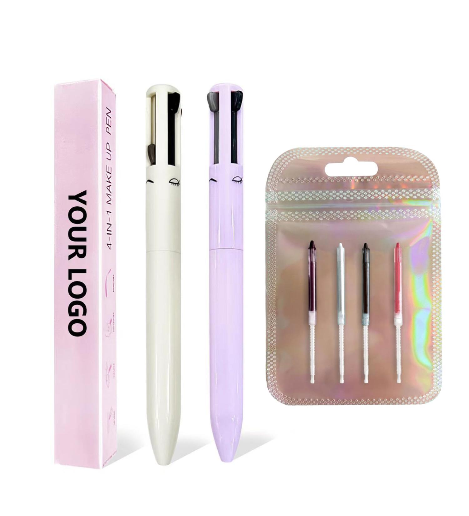 RoseFlower Stylo de maquillage Magical 4 en 1 Crayon Maquillage de Contour des sourcils Surligneur Correcteur Texture m langeable et Cr meuse Polyvalent pour les Voyages #3 - Buy Online on GoSupps.com