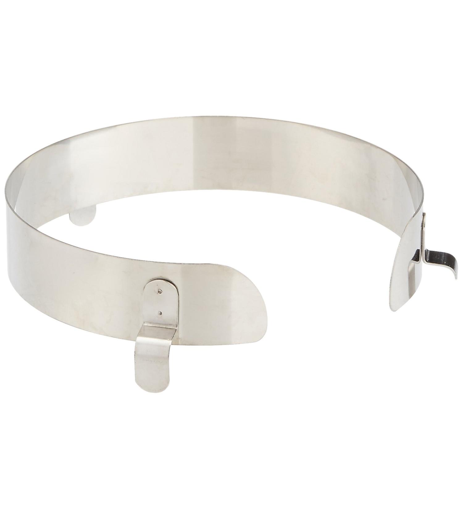 Sammons Preston Large Stainless Steel Food Guard for 9-11 Plates - Secure Spill Protection for Independent Eating | Dishwasher Safe Plate Protector - Buy Online on GoSupps.com