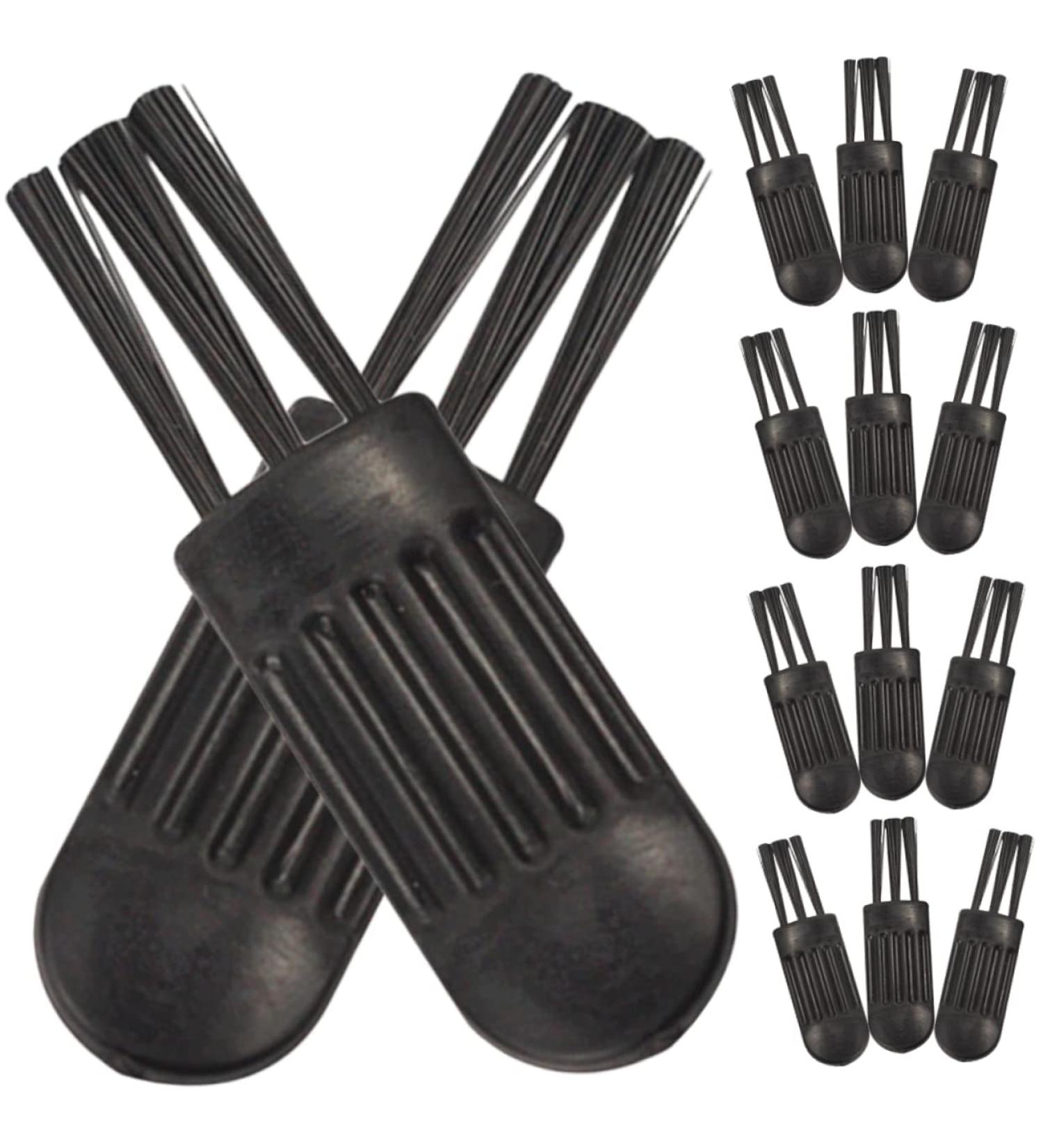 Gogogmee 100pcs Razor Trimmer Clipper Brush Mini Electric Razor Electric Beard Trimmer Razor Cleaner Black - Buy Online on GoSupps.com