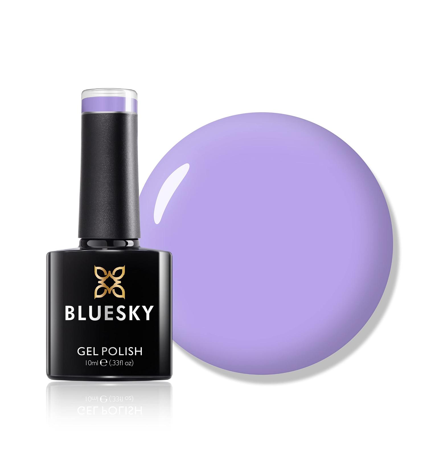 Bluesky SS22 Spring 2022 Gel Nail Polish SS2206 Lilac Purple 10ml - Chip Resistant, Long Lasting (UV/LED Lamp Required) - Buy Online on GoSupps.com