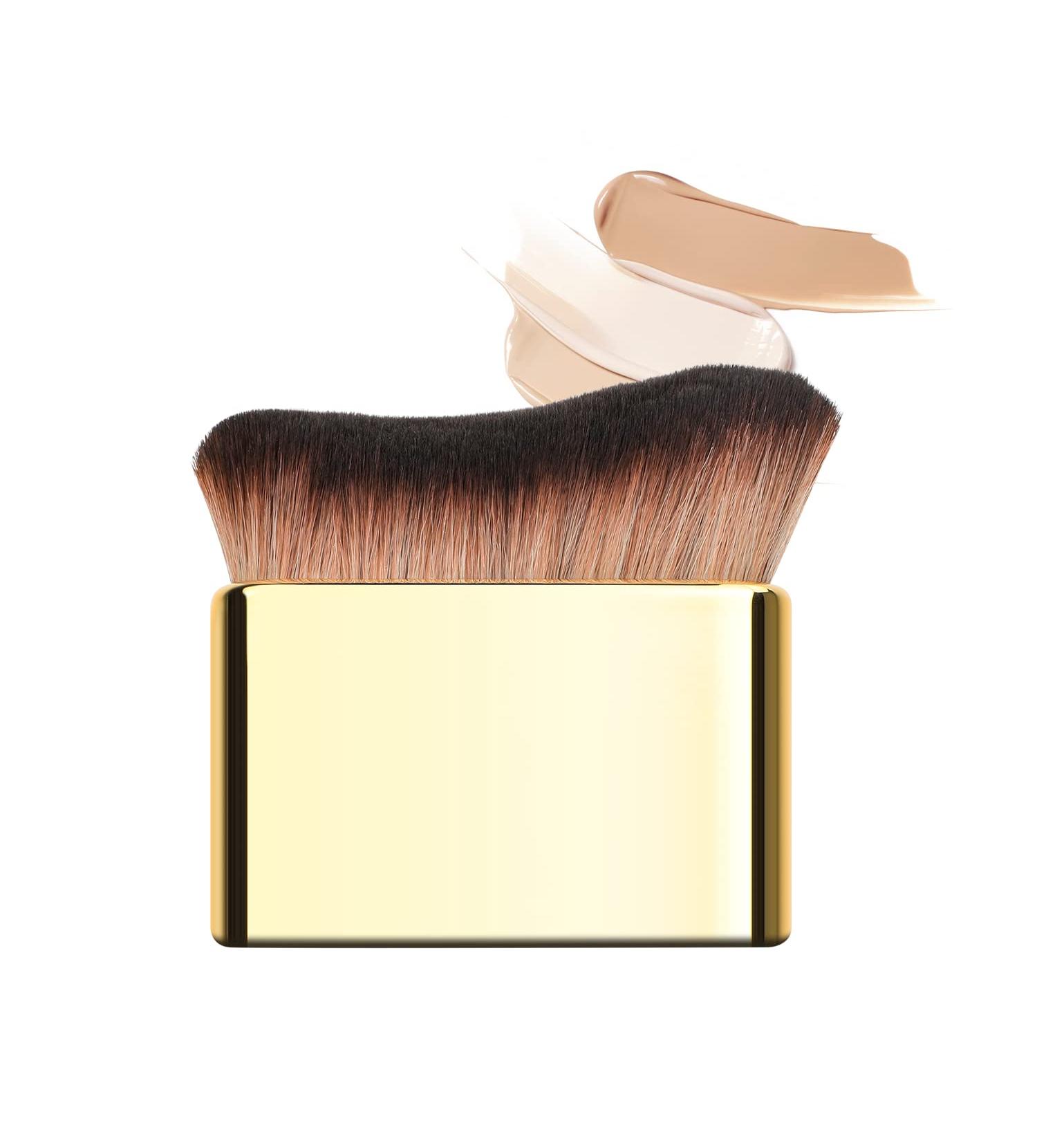 2023 New Siren Makeup Brush - BeCausePro Gold Brush for Liquid Cosmetics | Best Quality Makeup Tool - Buy Online on GoSupps.com