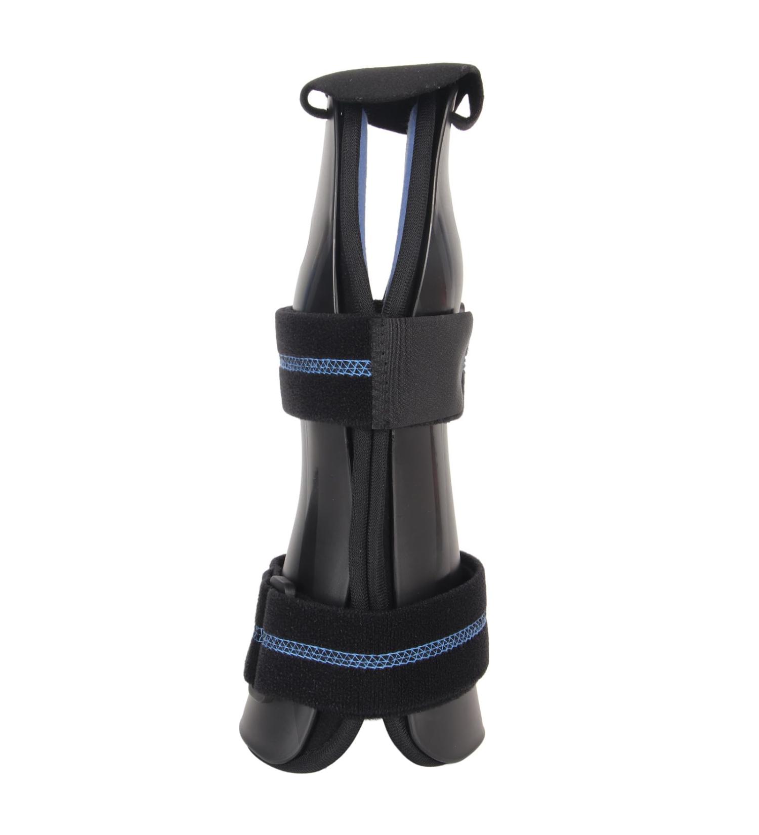 Ankle Stabilizer Brace - Adjustable Support for Sprained Ankle & Foot Injuries | International Shipping - Buy Online on GoSupps.com