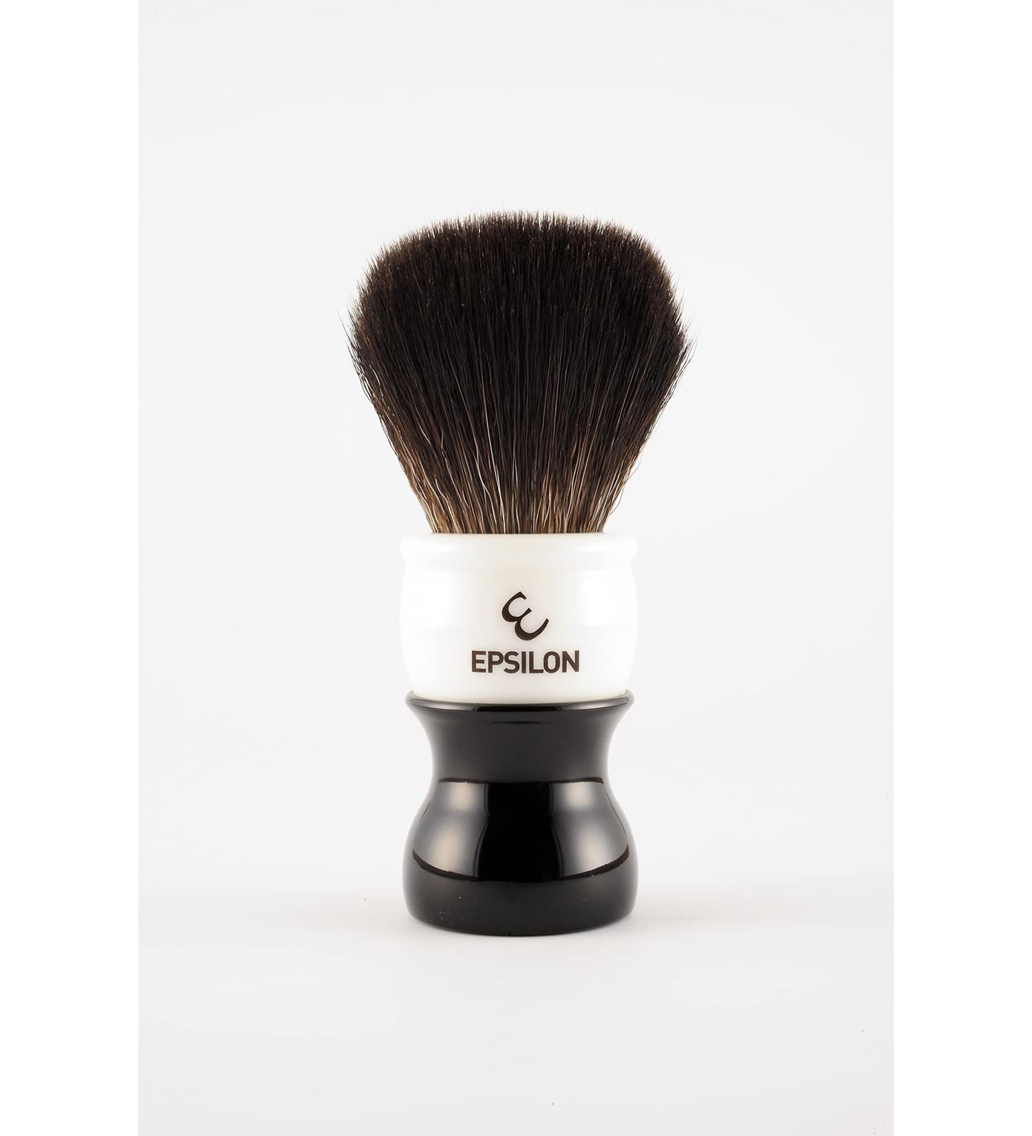 Epsilon Shaving Brush Black Fiber - 52/26 mm Standard nico | International Shipping Available - Buy Online on GoSupps.com