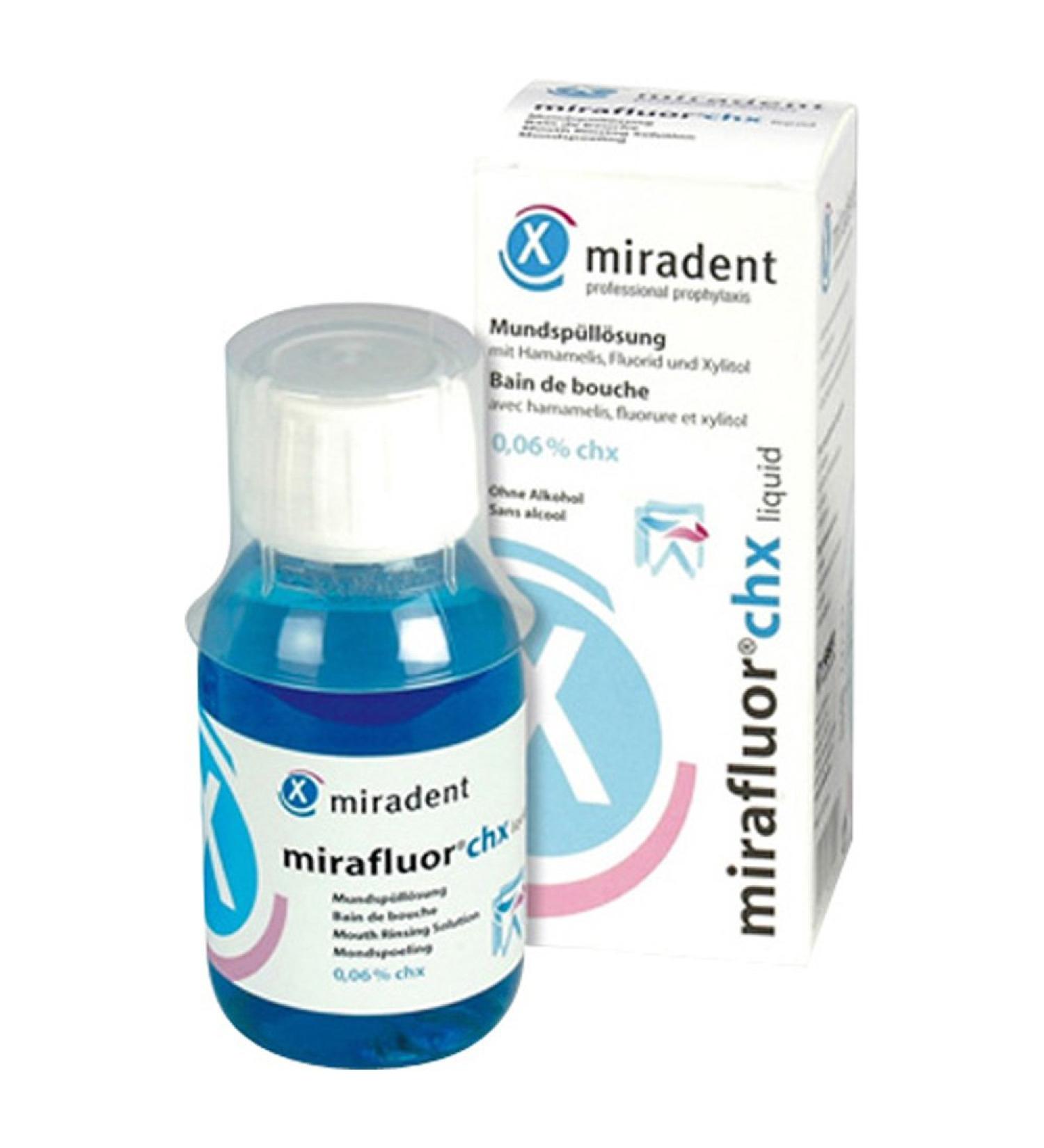 Miradent mirafluor chx liquid 0.06% 100 ml