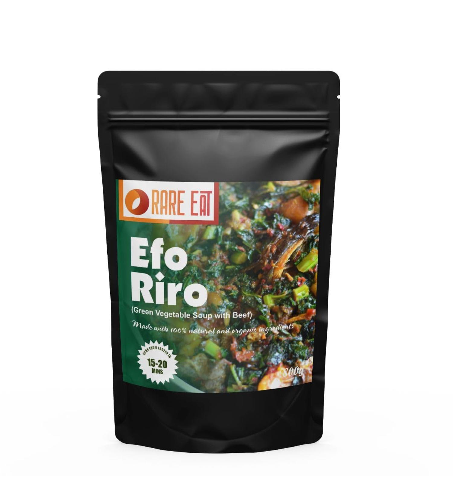 Green Vegetable Soup | Efo Riro with Assorted Meat 800g