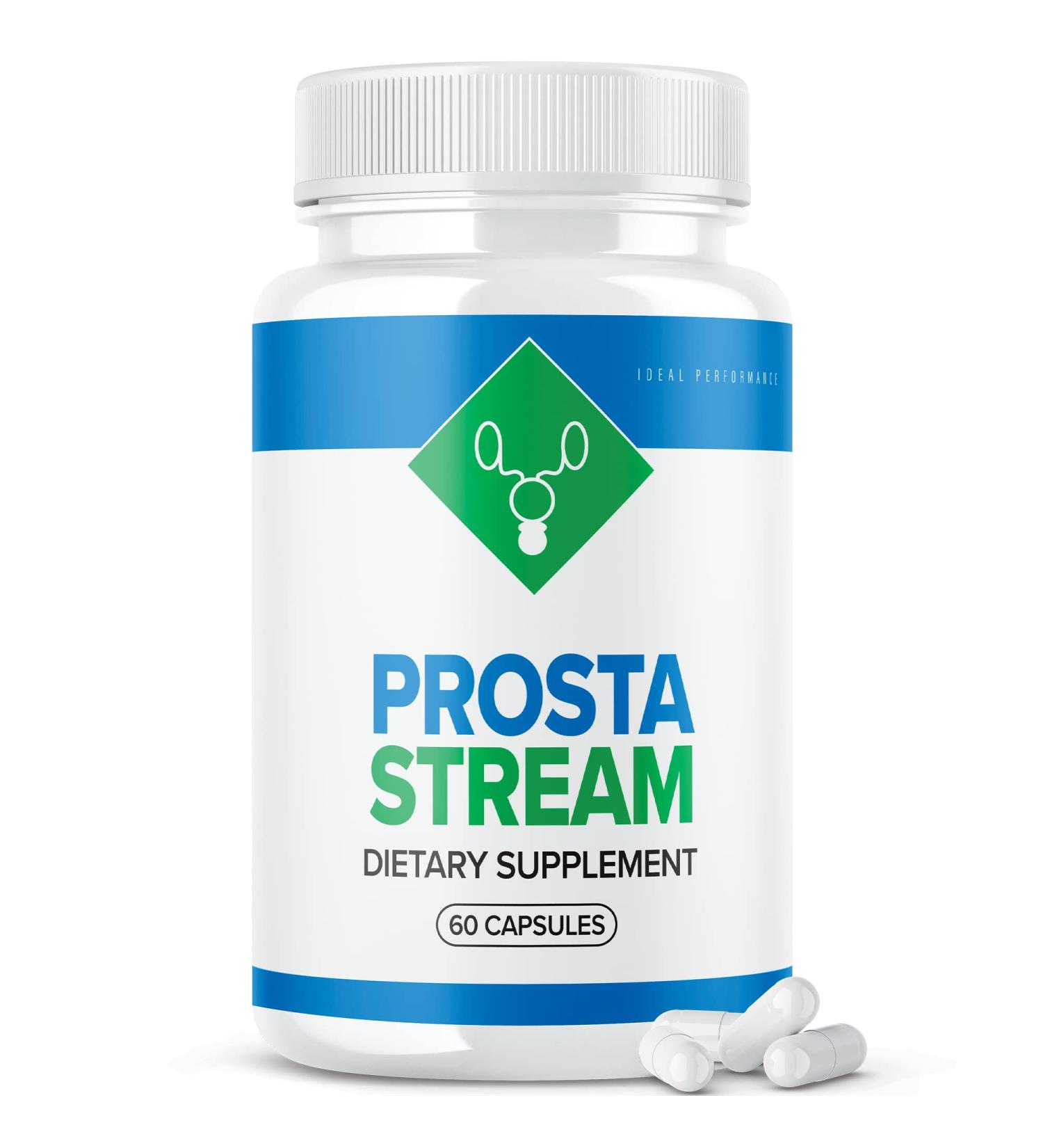 IDEAL PERFORMANCE Prosta Stream Prostate Supplement Prostastream Pills (60 Capsules)