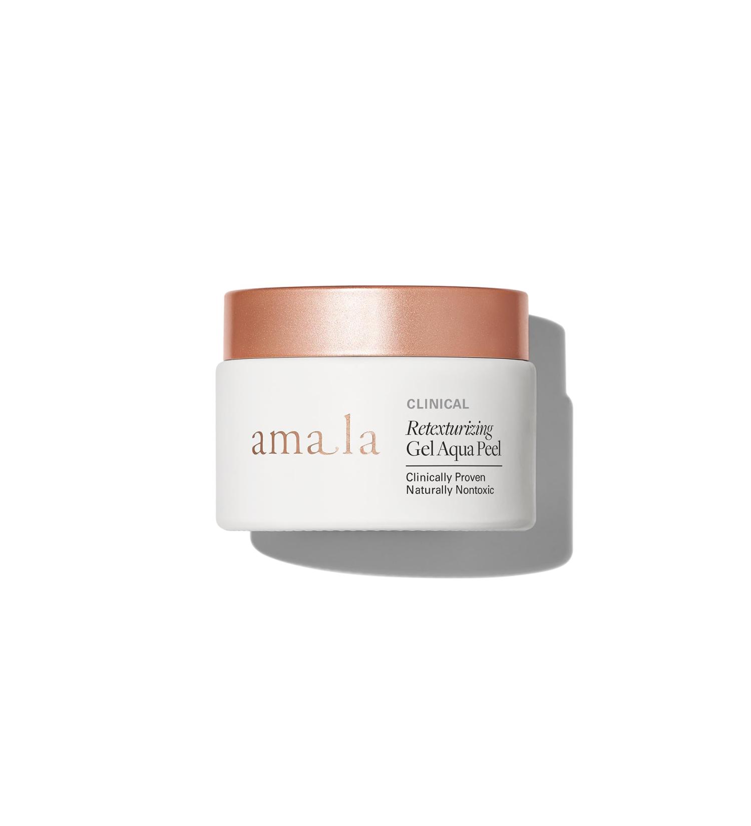 Amala Retexturing Gel Aqua Peel - 15% AHA Willow Bark Anti-Aging Mask for Smooth Skin & Pore Refinement (50ml) - International Shipping - Buy Online on GoSupps.com