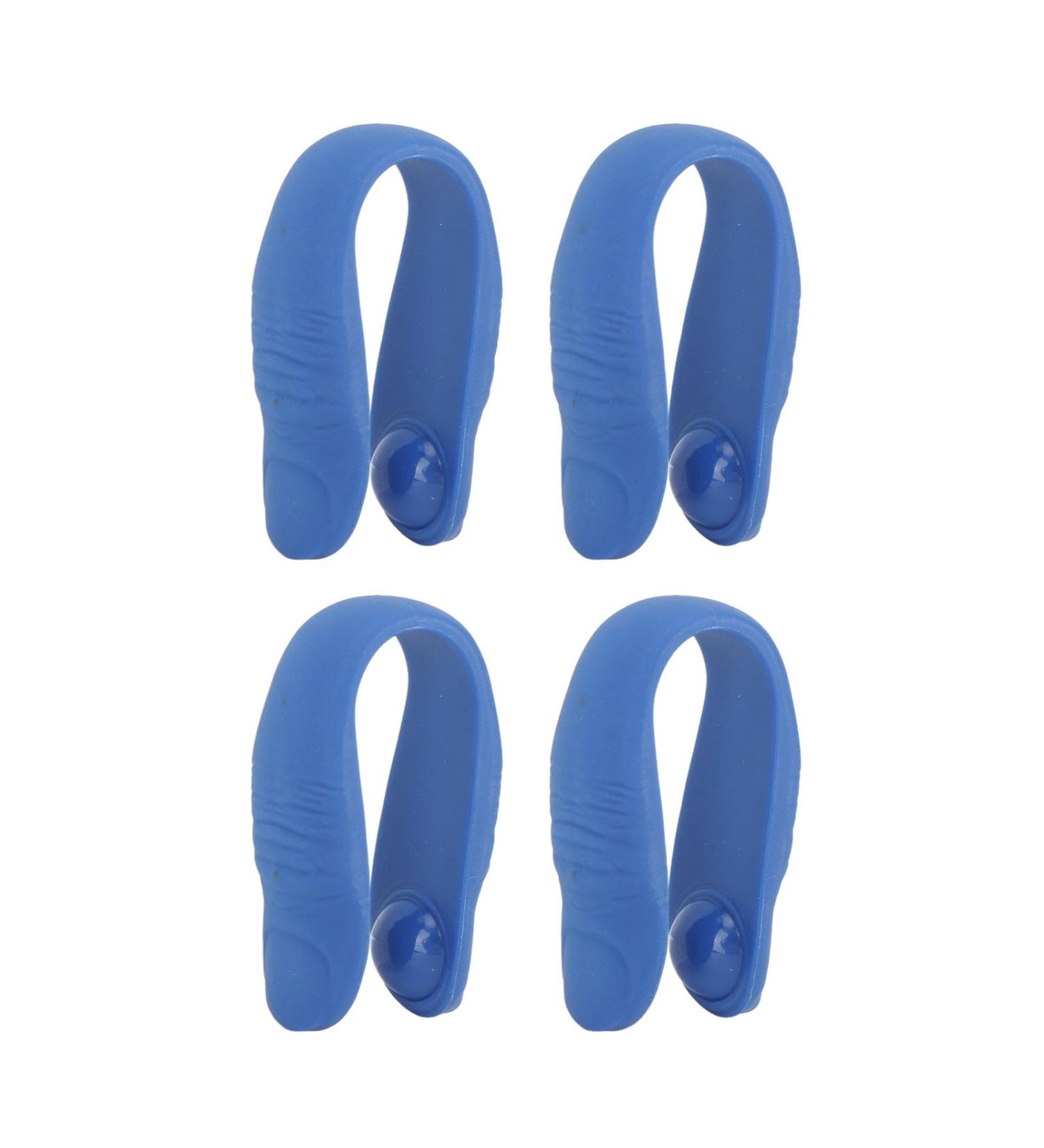Migraine Relief Clip Acupressure Magnet for Tension Reduction & Immune Boost | Home Use (Blue) - Buy Online on GoSupps.com