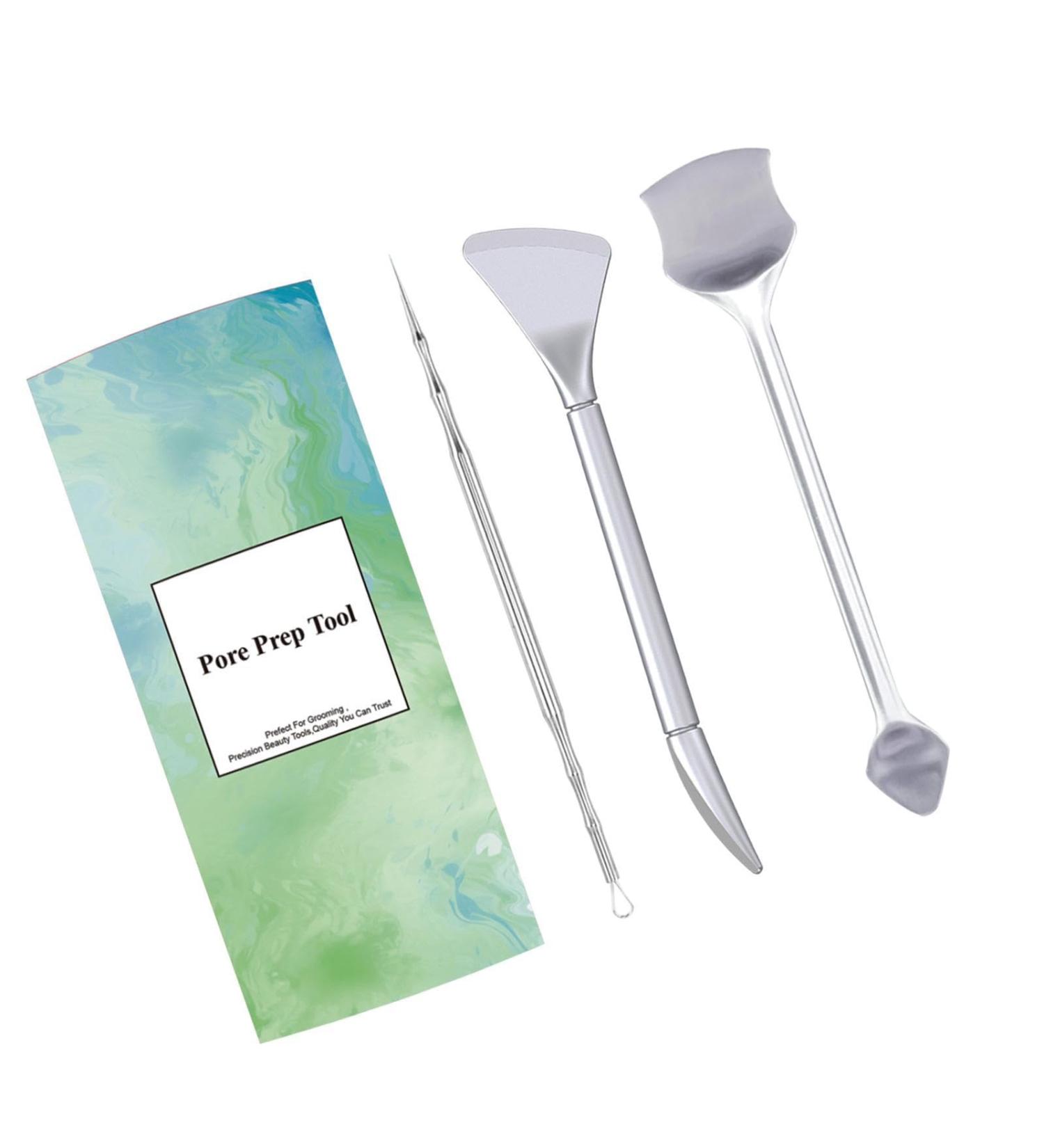 GaotKeut Pore Prep Tool Facial Pore Cleaner Professional Portable Blackhead Removers Pore Cleaning Beauty Tool for Blemish Women - Buy Online on GoSupps.com