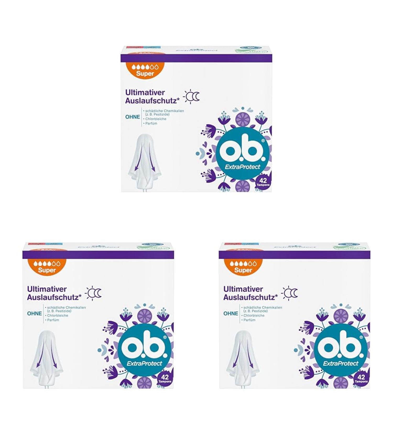 if.Extraprotect Tampons - Ultimate Protection with Dynamic Fit Technology | 42 Pieces x 3 Pack - Strong Days Solution - Buy Online on GoSupps.com